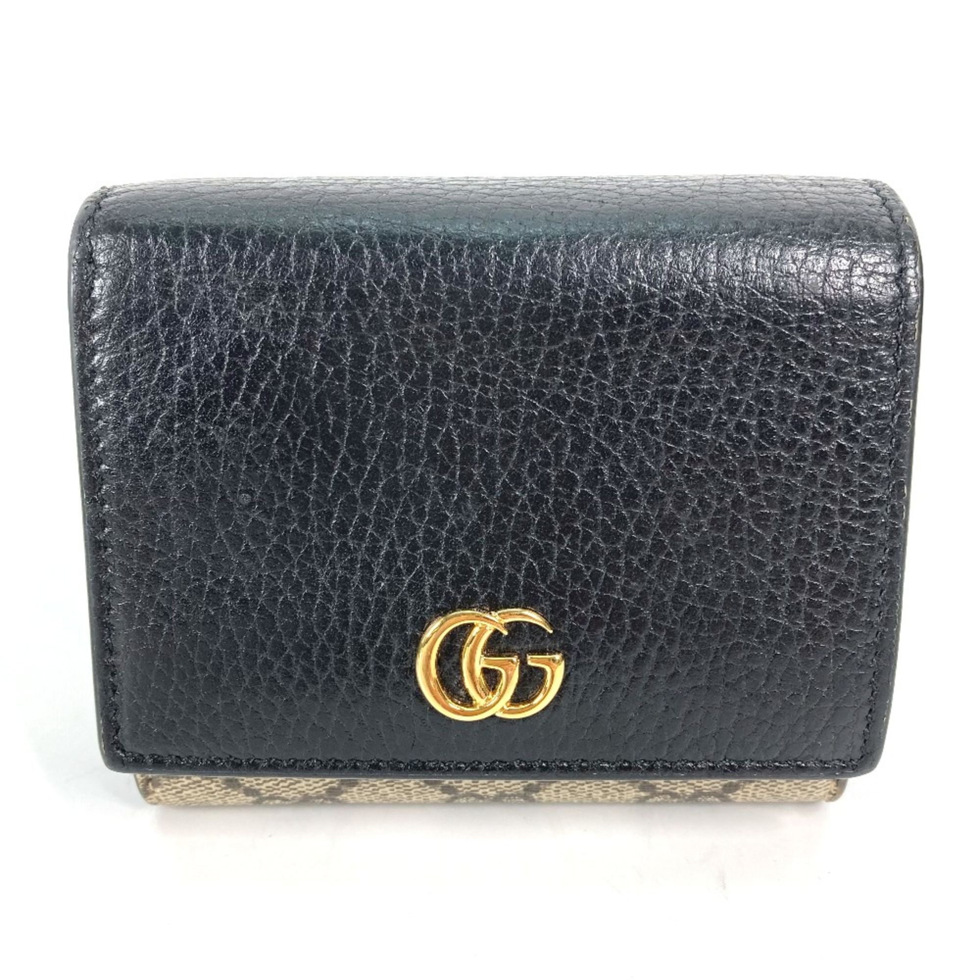 Leather Wallet (Bi-Fold) (Pre-Owned) - Gucci - Modalova