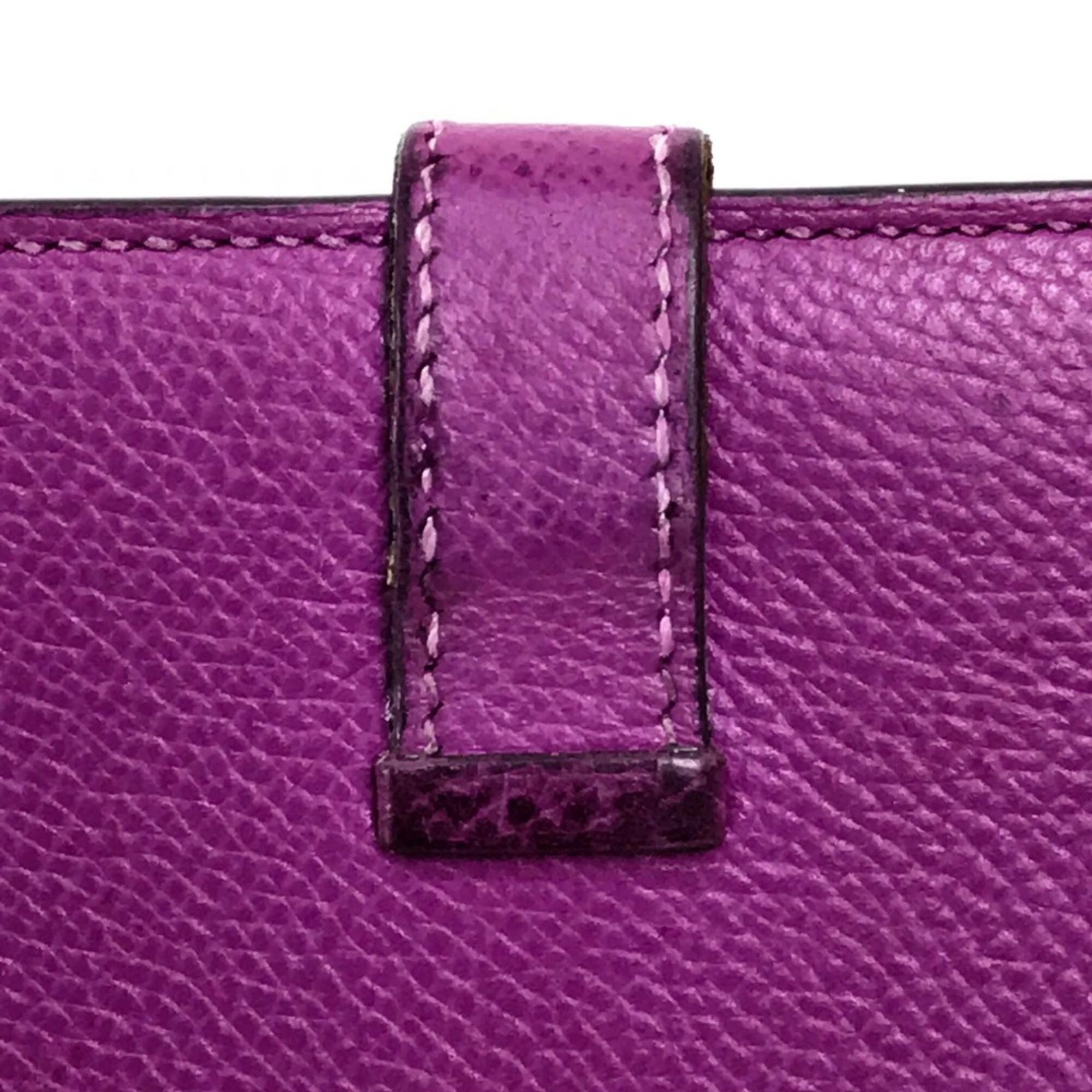 Leather Long Wallet (Bi-Fold) (Pre-Owned) - Hermes - Modalova