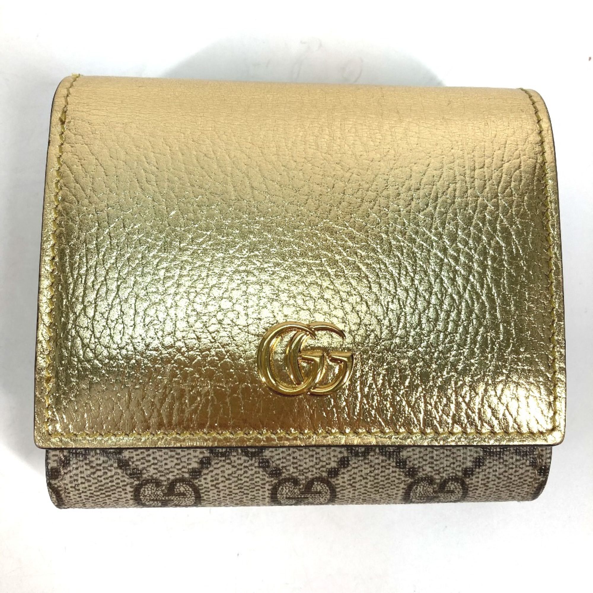 Leather Wallet (Bi-Fold) (Pre-Owned) - Gucci - Modalova