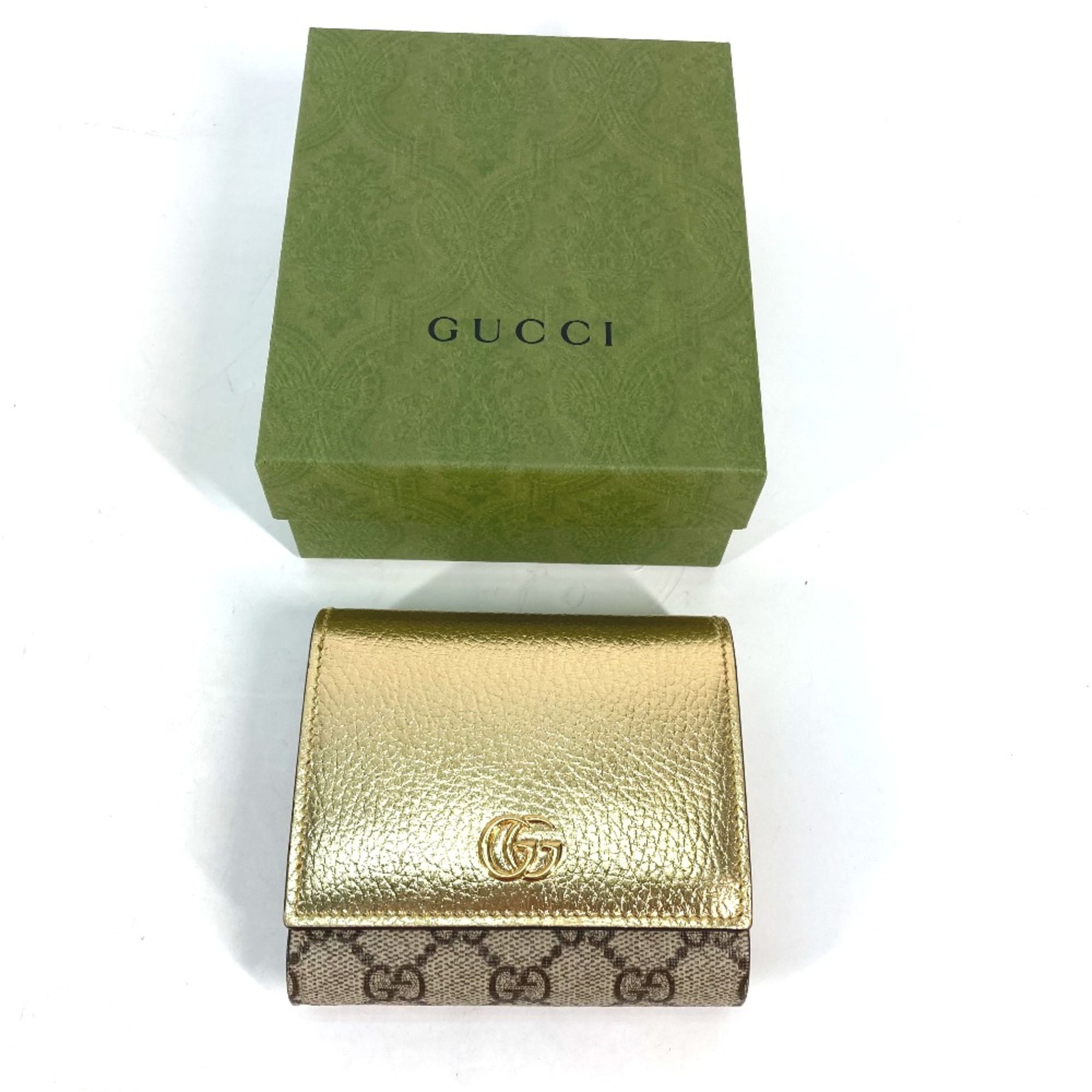 Leather Wallet (Bi-Fold) (Pre-Owned) - Gucci - Modalova