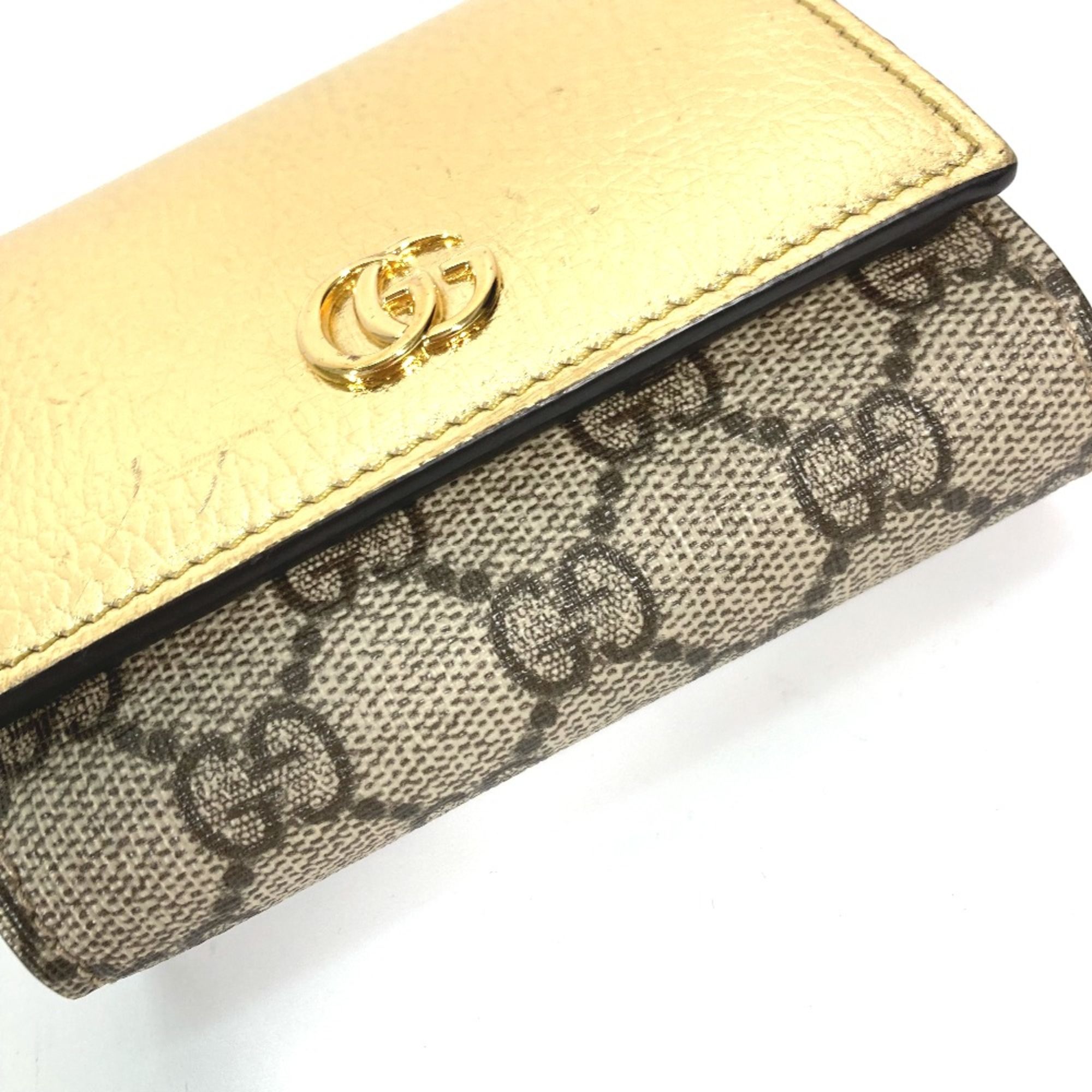 Leather Wallet (Bi-Fold) (Pre-Owned) - Gucci - Modalova