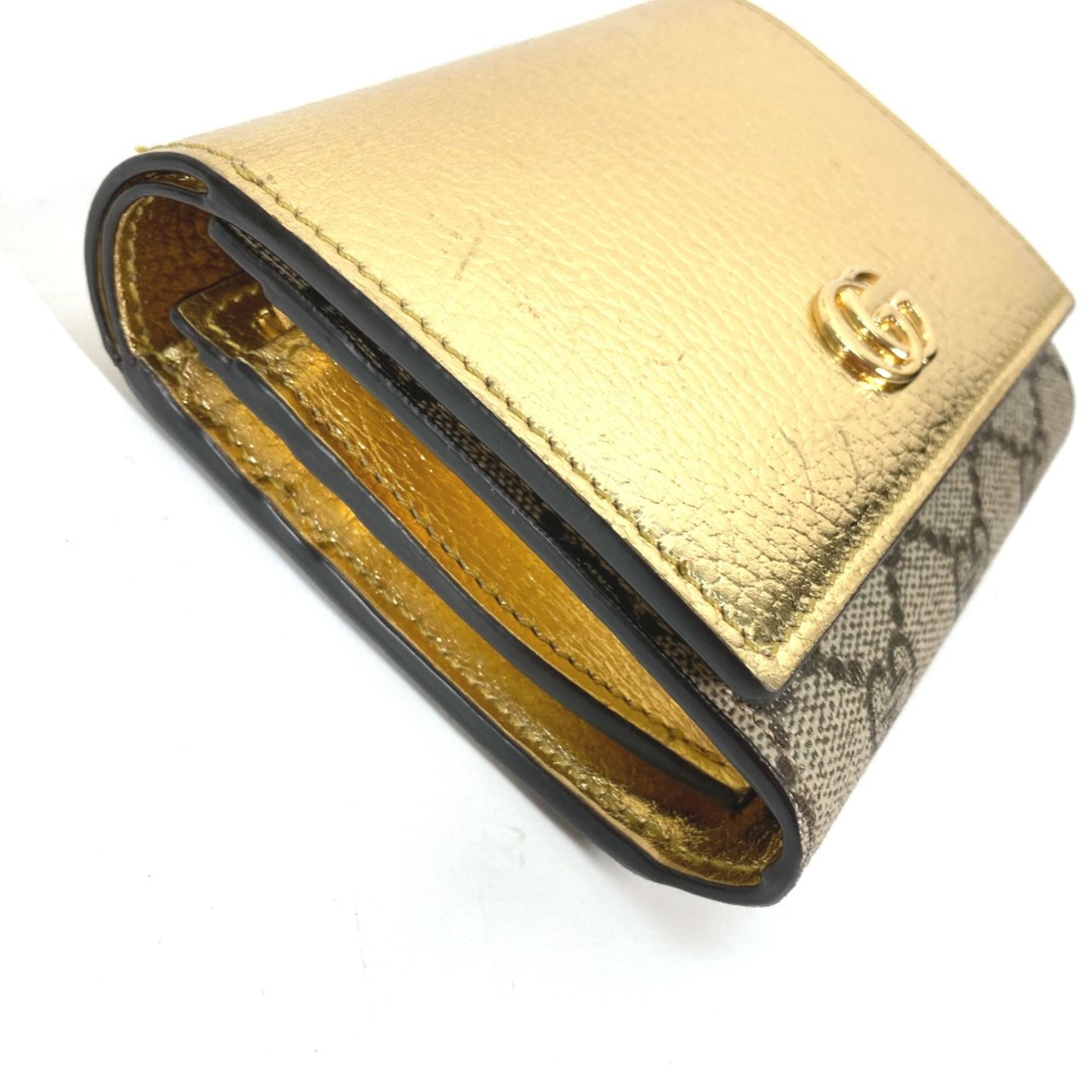 Leather Wallet (Bi-Fold) (Pre-Owned) - Gucci - Modalova