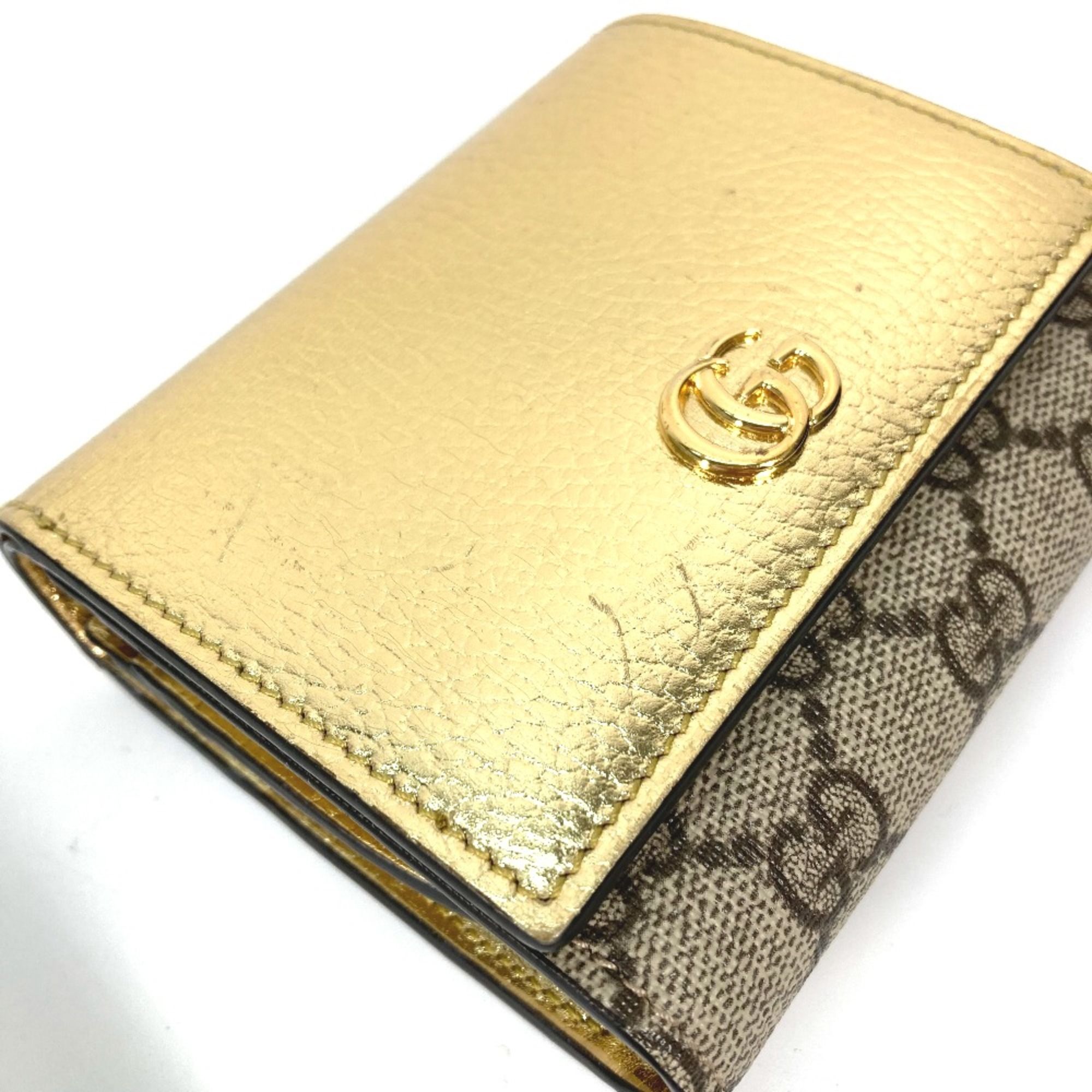 Leather Wallet (Bi-Fold) (Pre-Owned) - Gucci - Modalova