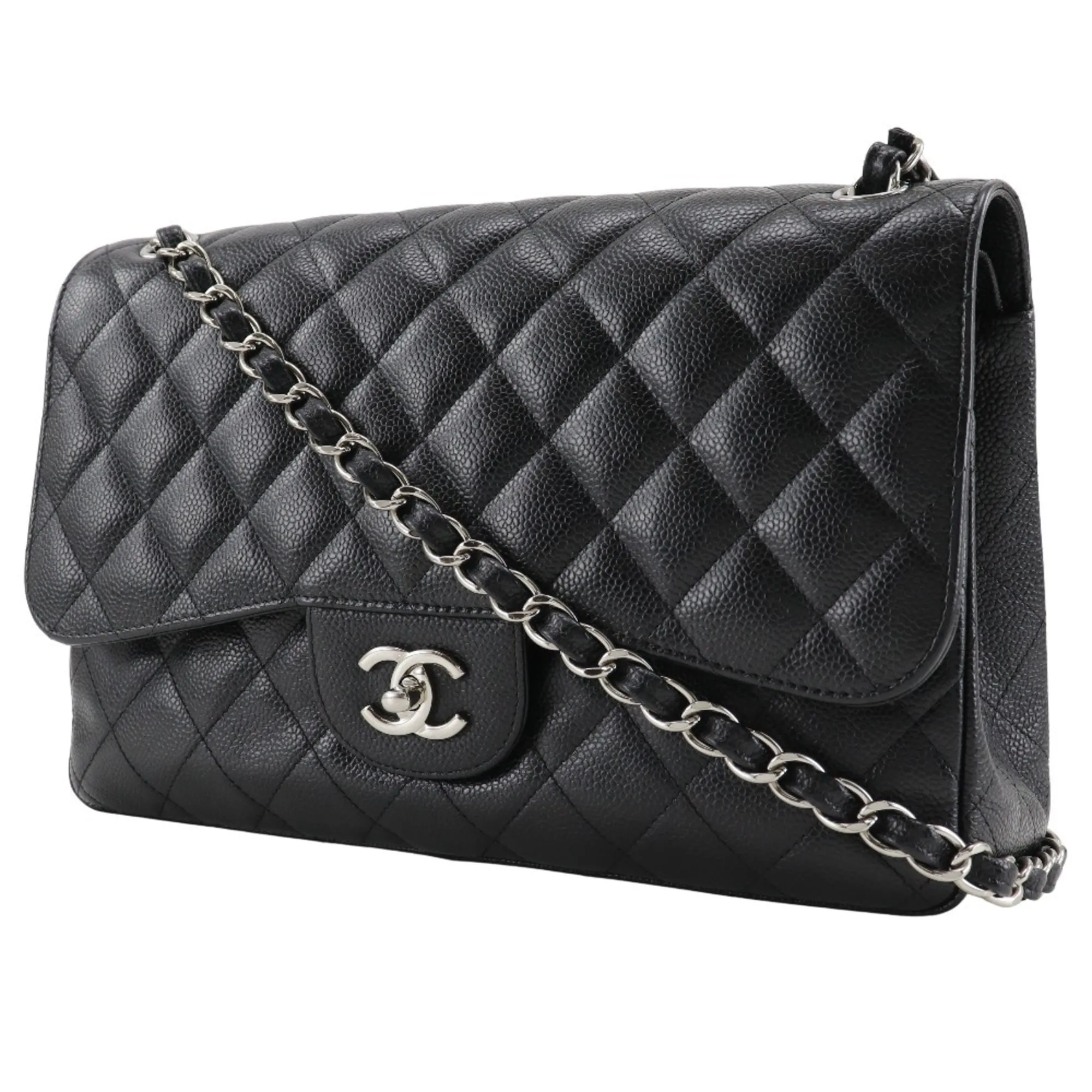 Caviar Leather Shoulder Bag (Pre-Owned) - Chanel - Modalova