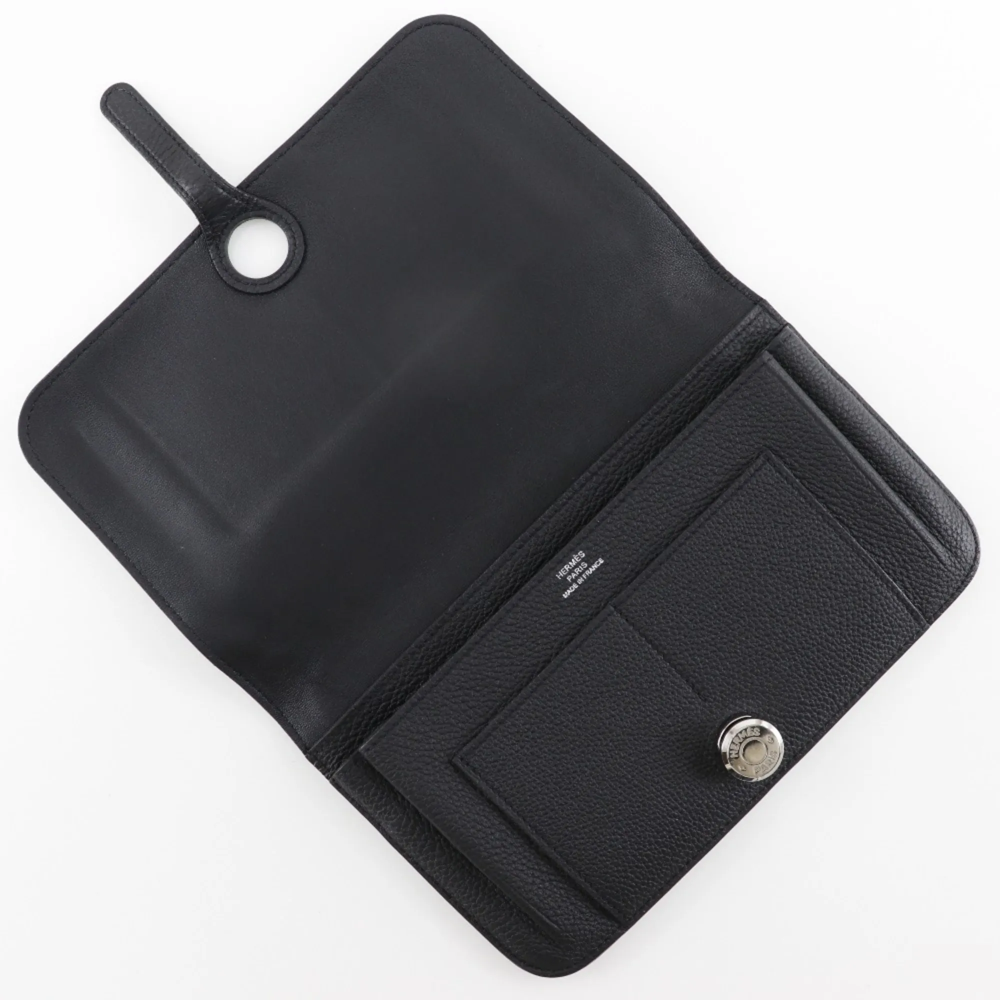 Togo Leather Wallet (Bi-Fold) (Pre-Owned) - Hermes - Modalova
