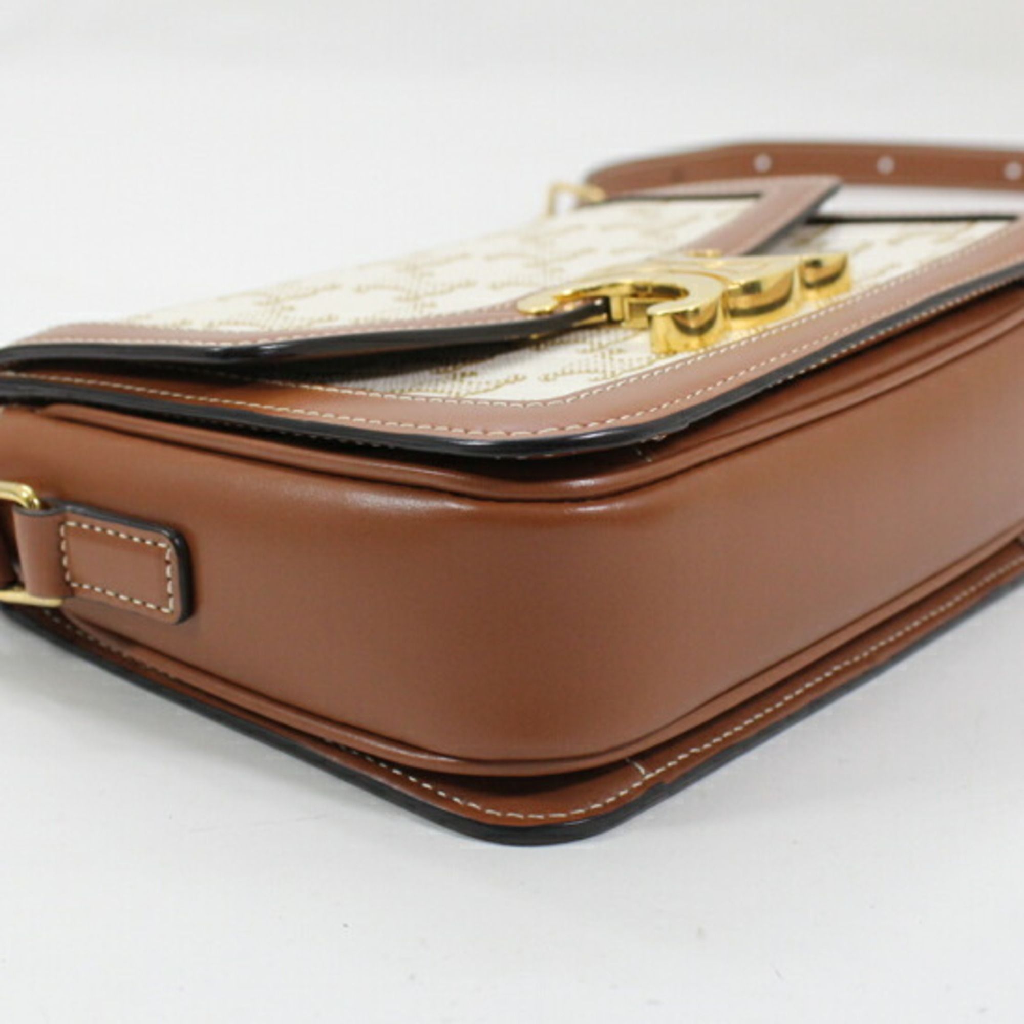 Canvas Leather Shoulder Bag (Pre-Owned) - Celine - Modalova