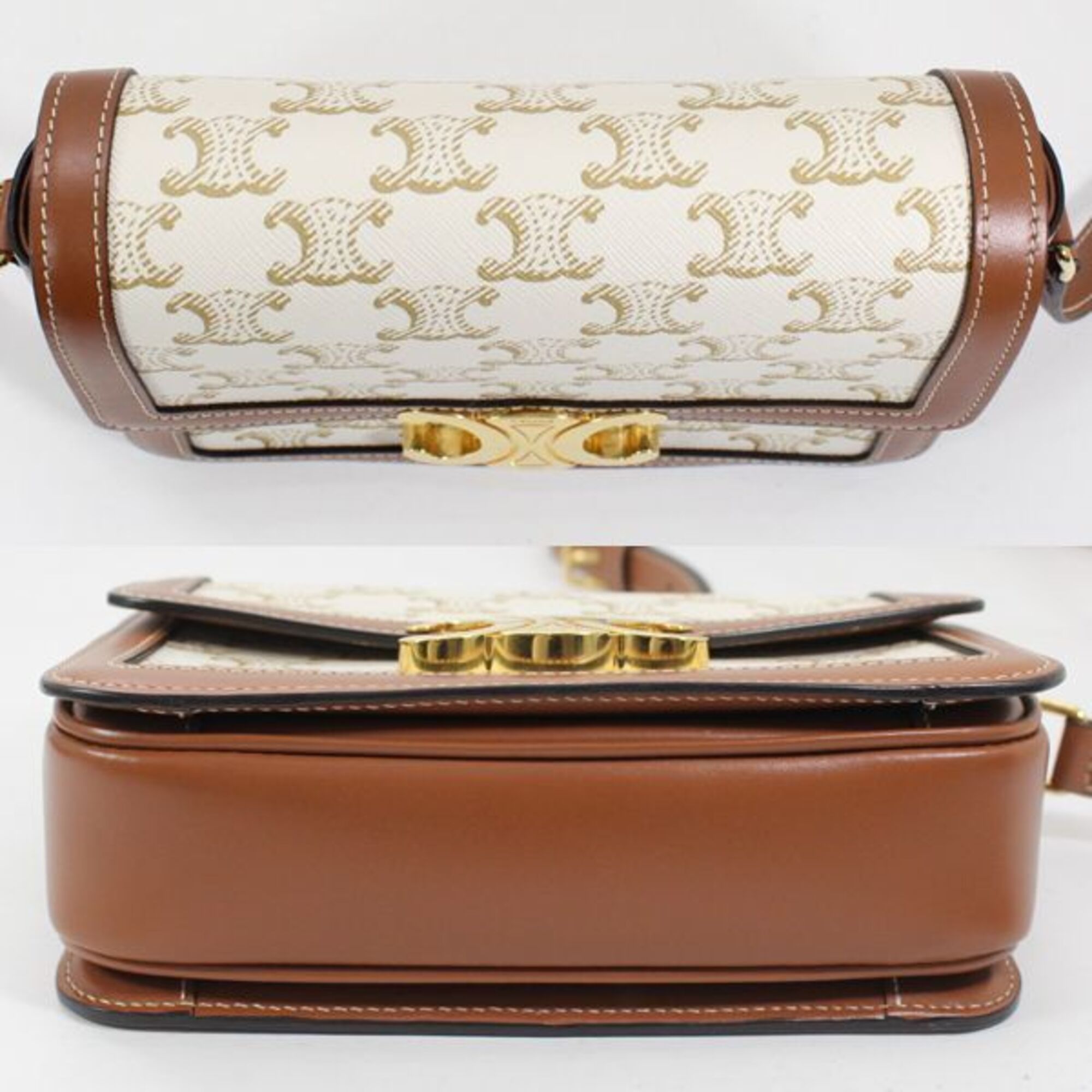 Canvas Leather Shoulder Bag (Pre-Owned) - Celine - Modalova
