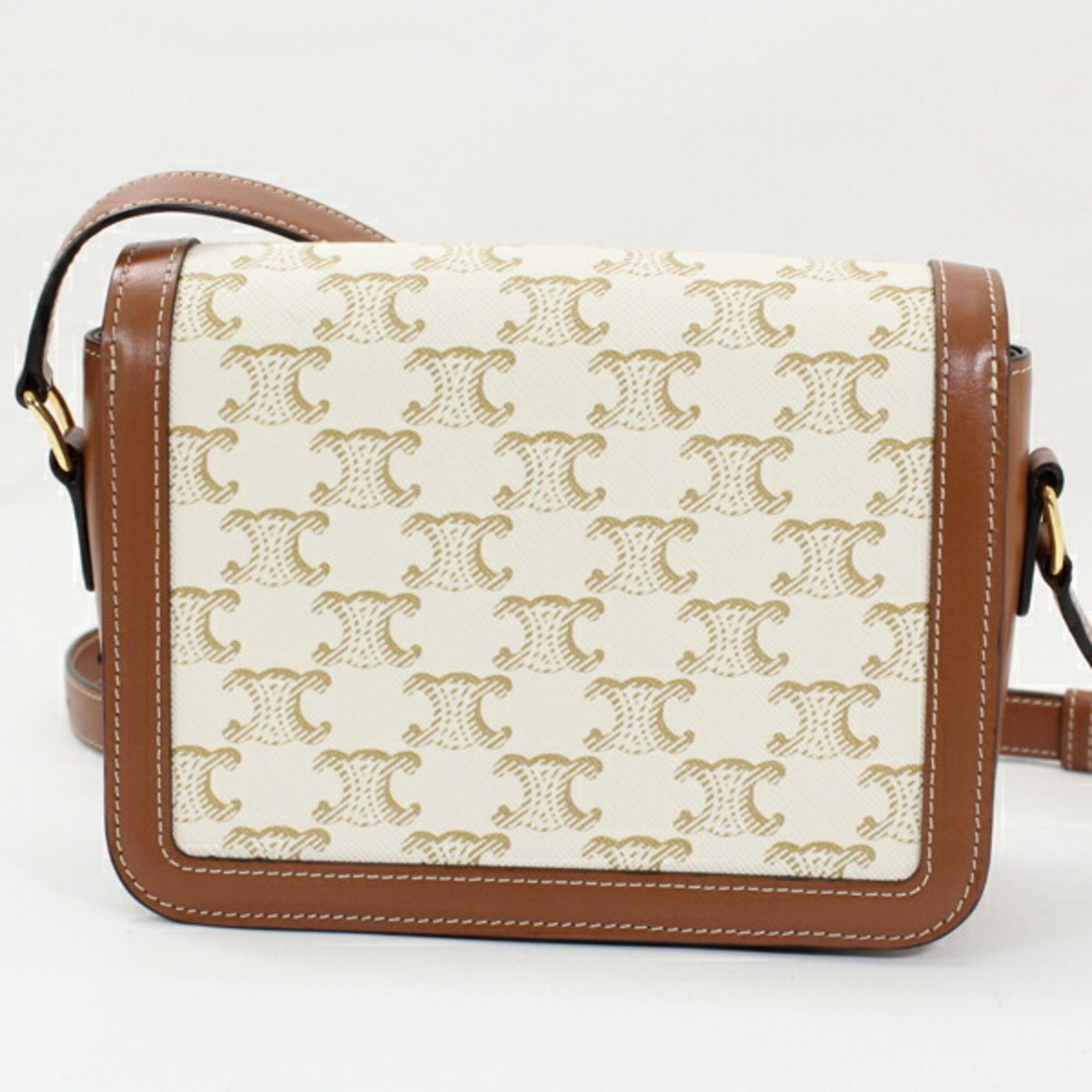 Canvas Leather Shoulder Bag (Pre-Owned) - Celine - Modalova