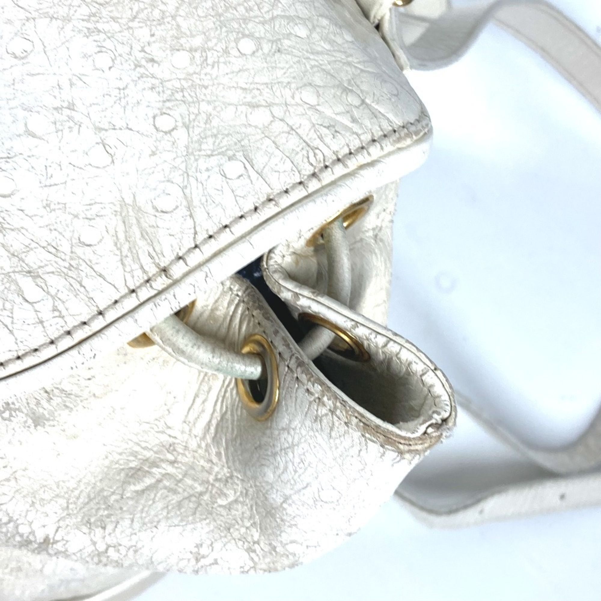 Leather Backpack (Pre-Owned) - Versace - Modalova