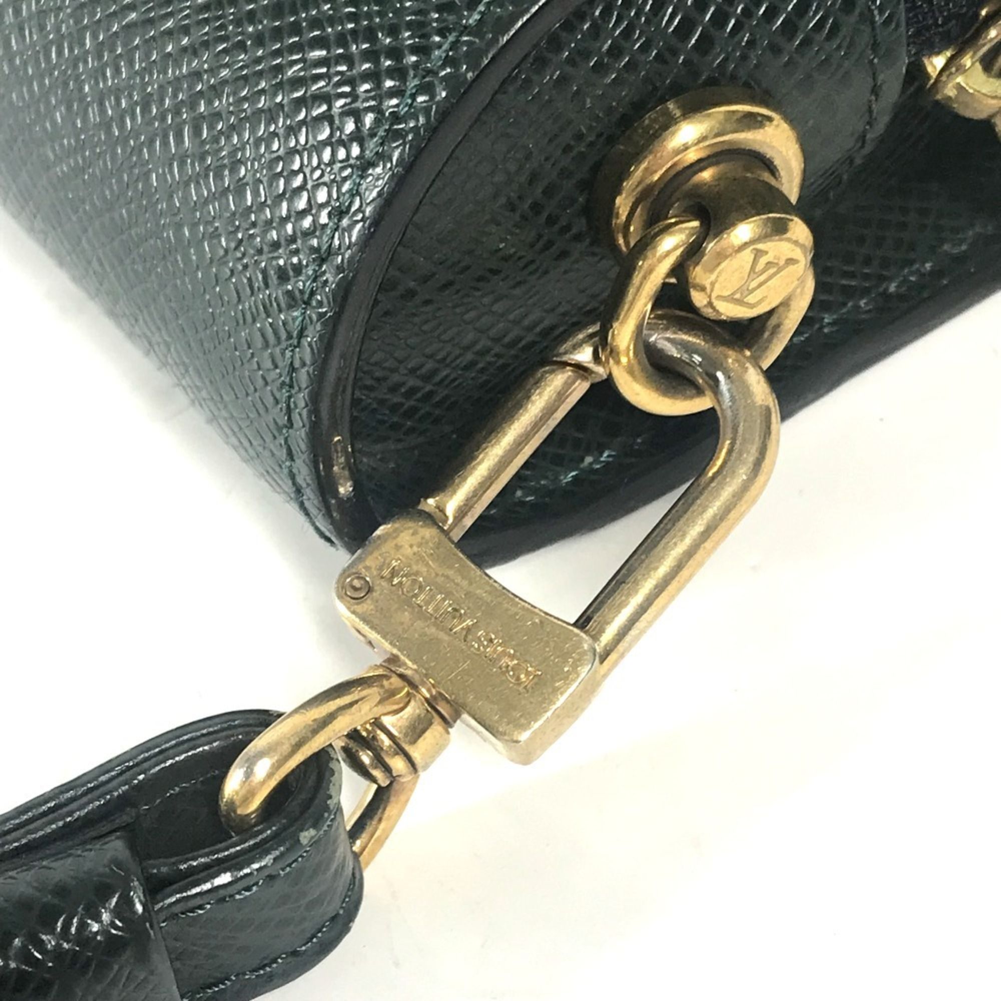 Taiga Leather Clutch Bag Pouch (Pre-Owned) - Louis Vuitton - Modalova