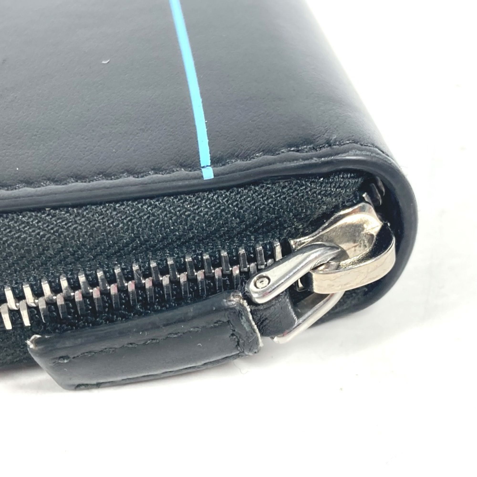 Leather Long Wallet (Bi-Fold) (Pre-Owned) - Prada - Modalova