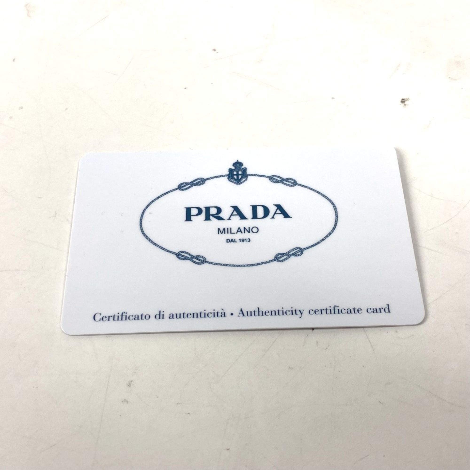 Leather Long Wallet (Bi-Fold) (Pre-Owned) - Prada - Modalova