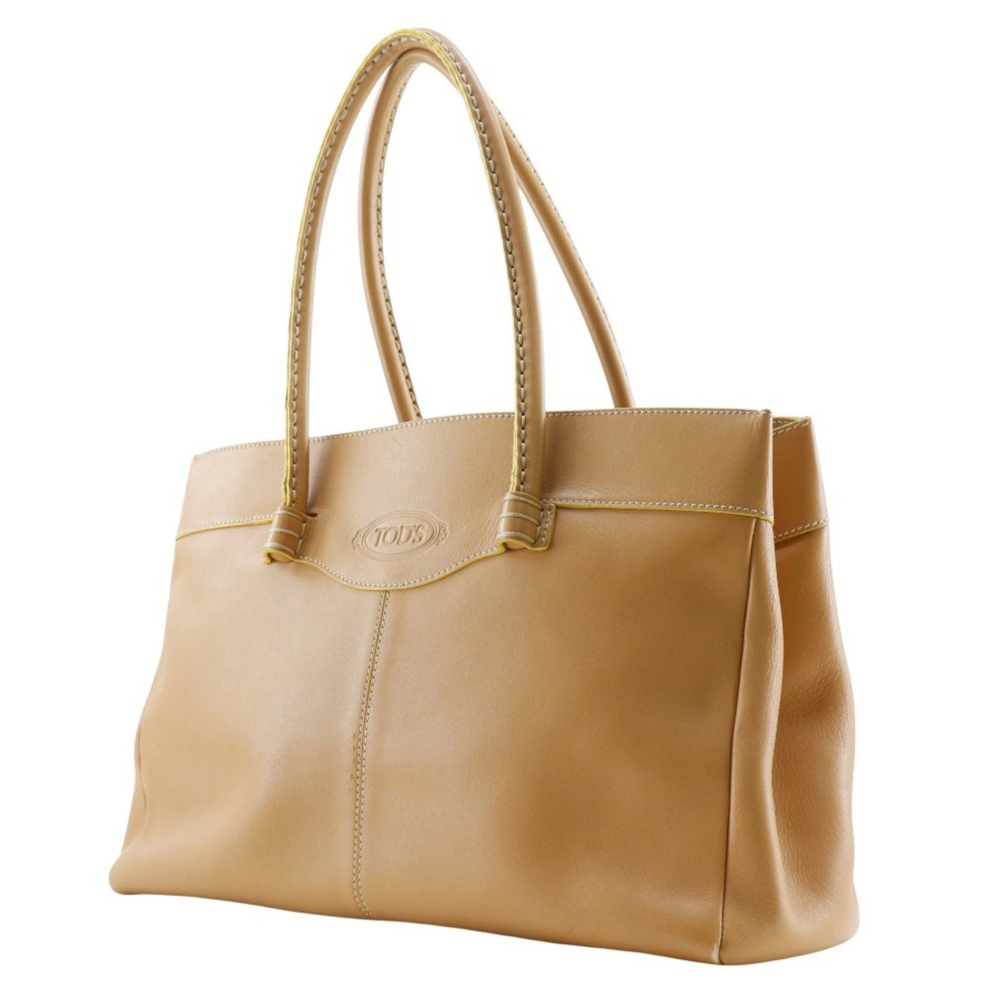 Leather Shoulder Bag (Pre-Owned) - Tod's - Modalova
