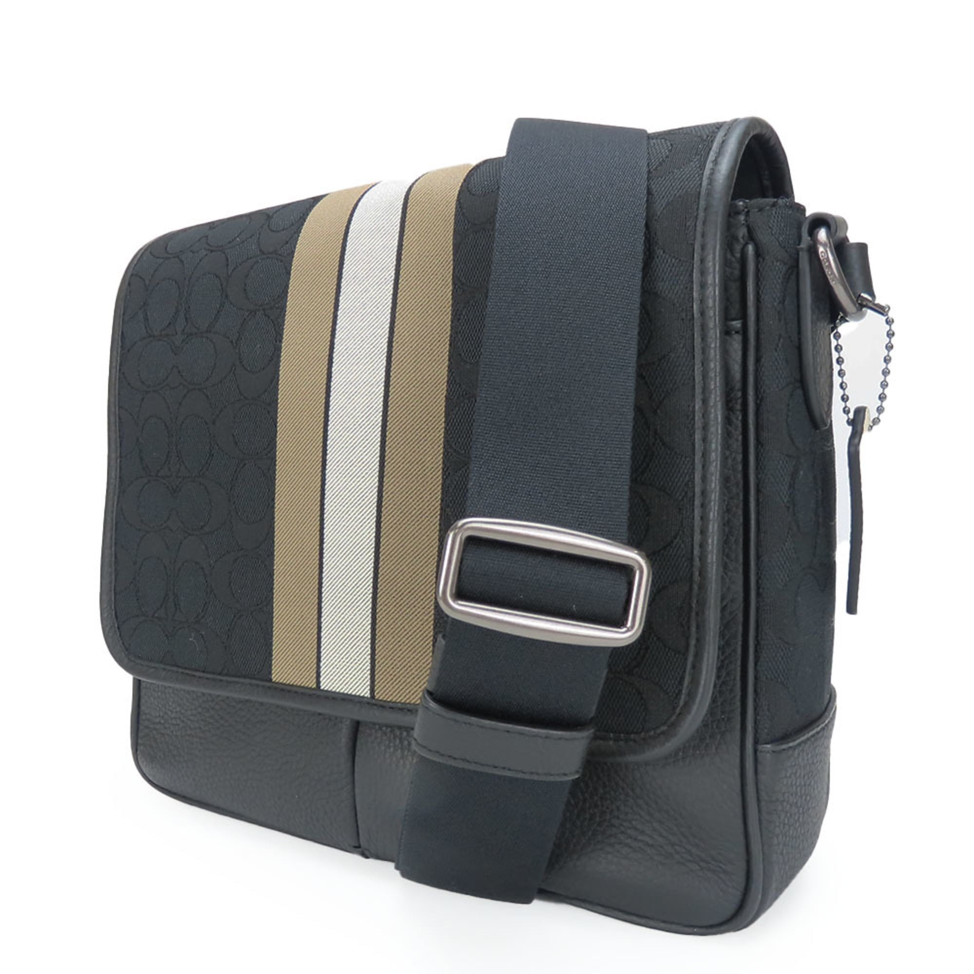Canvas Leather Shoulder Bag (Pre-Owned) - Coach - Modalova