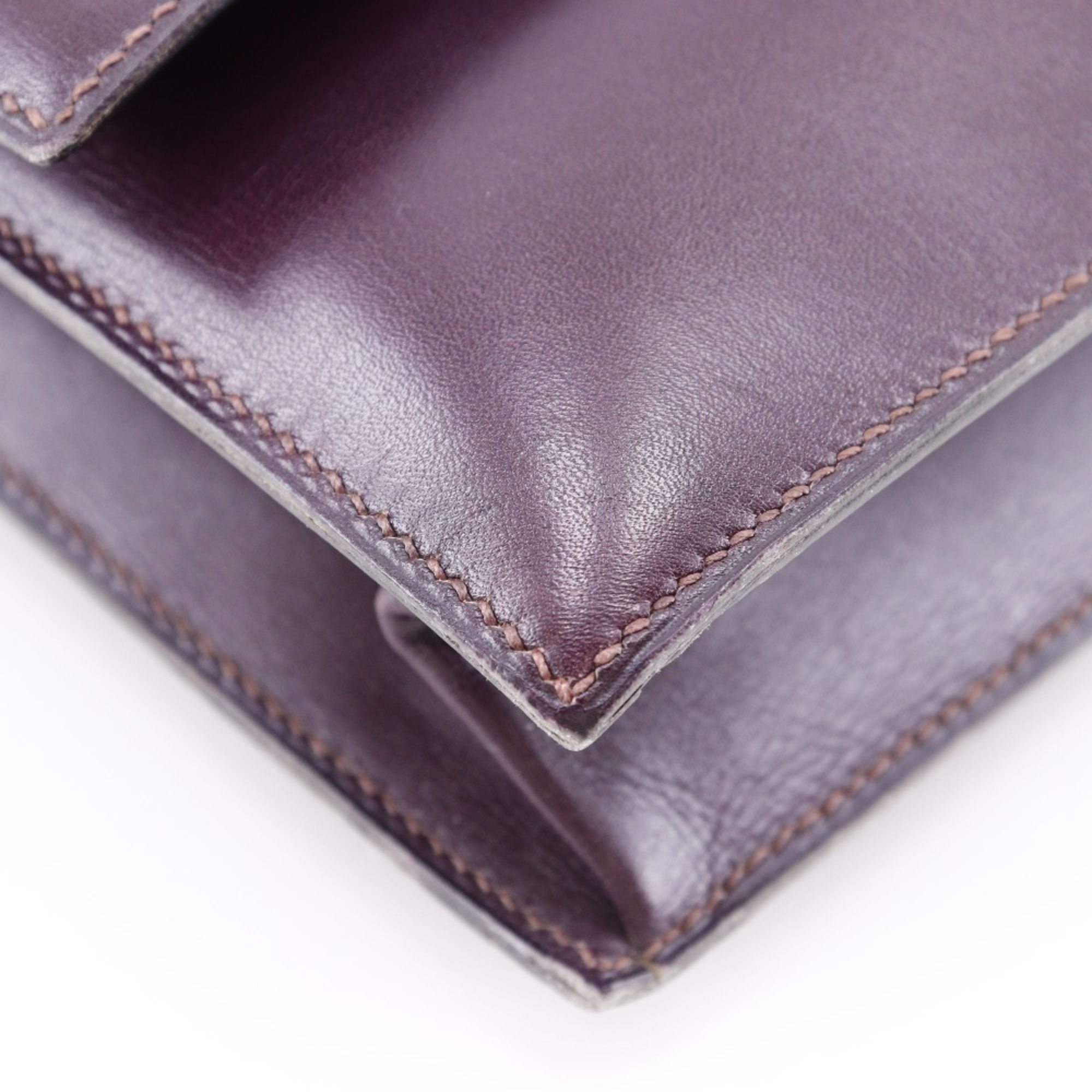 Box Calf Leather Clutch Bag (Pre-Owned) - Hermes - Modalova