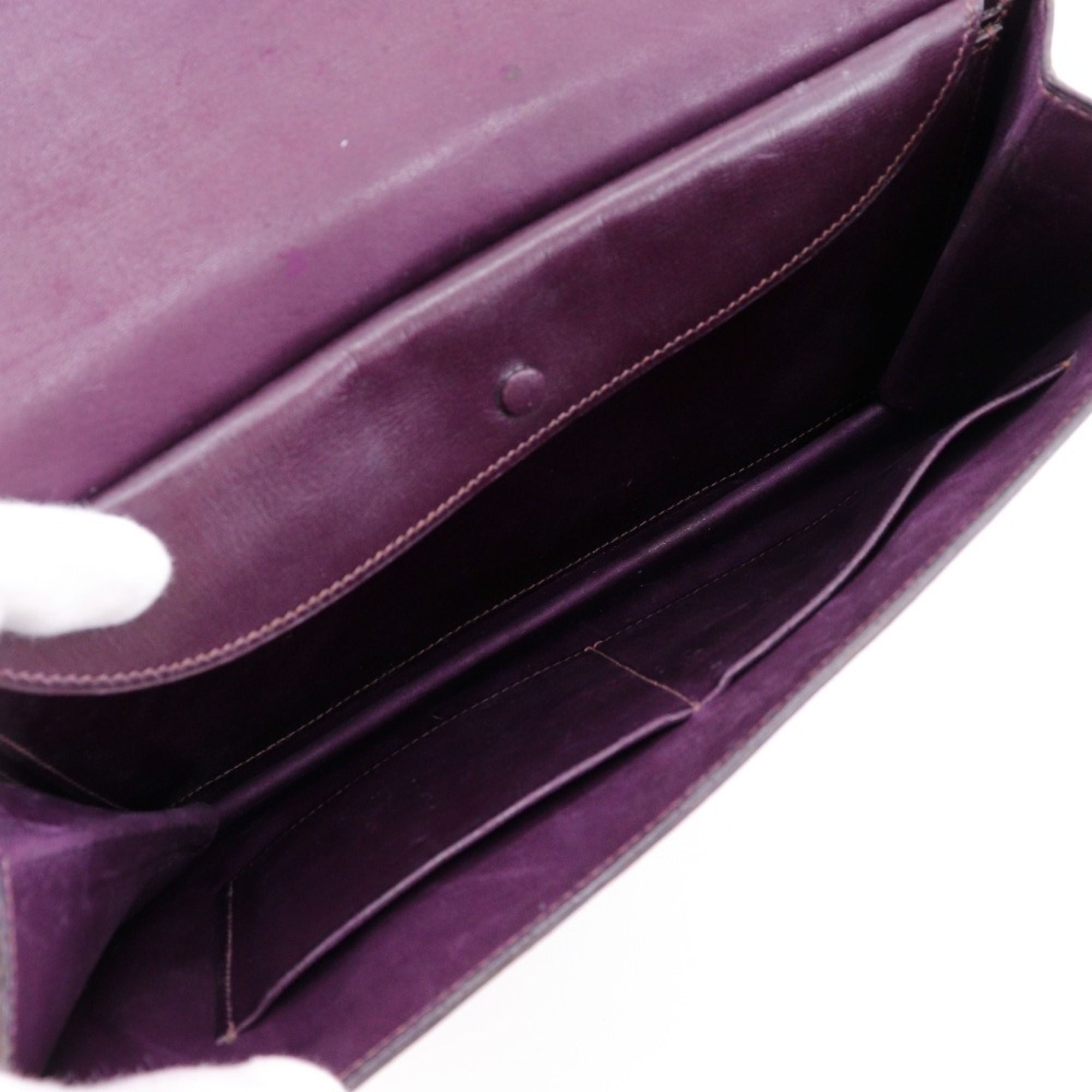 Box Calf Leather Clutch Bag (Pre-Owned) - Hermes - Modalova
