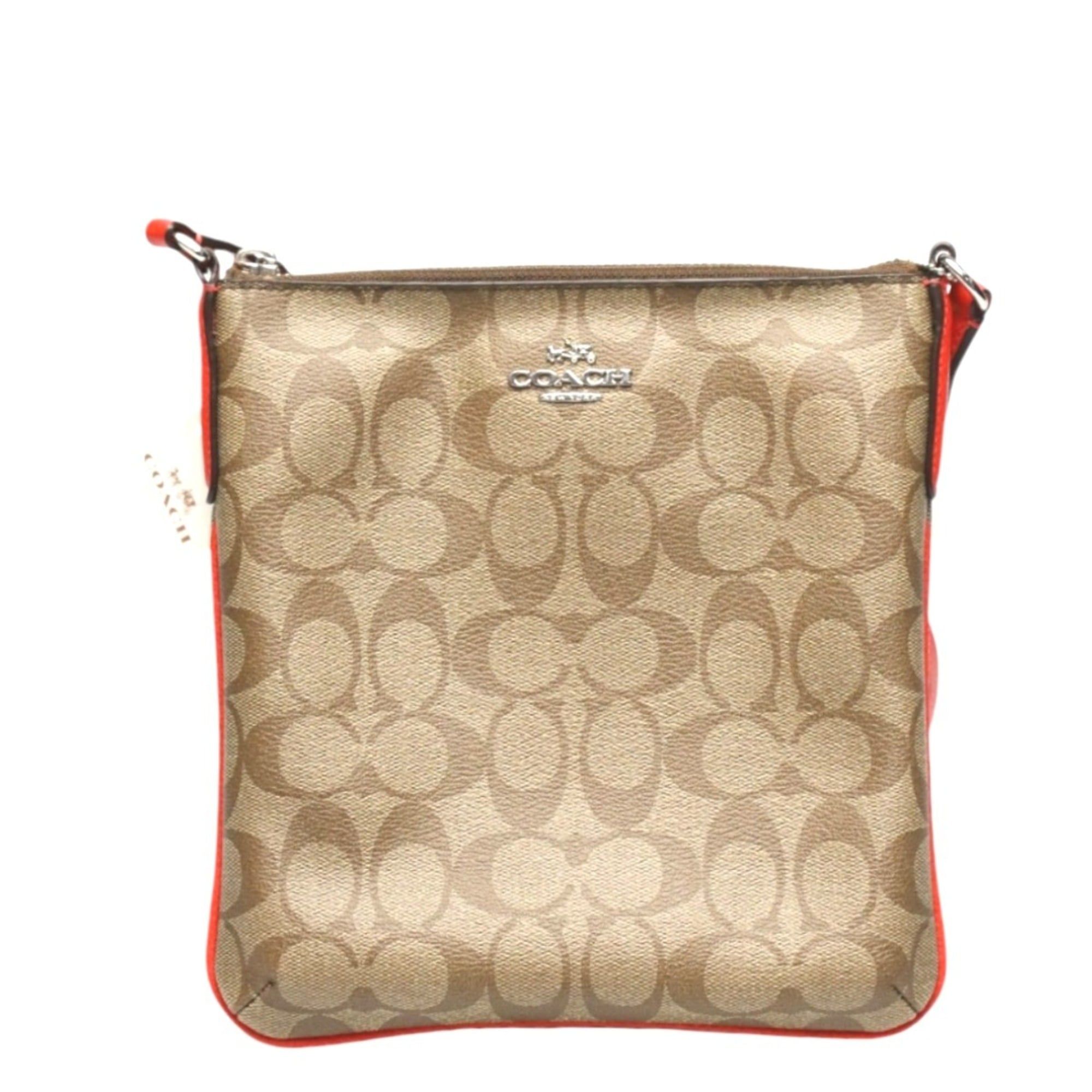 Canvas Leather Shoulder Bag (Pre-Owned) - Coach - Modalova