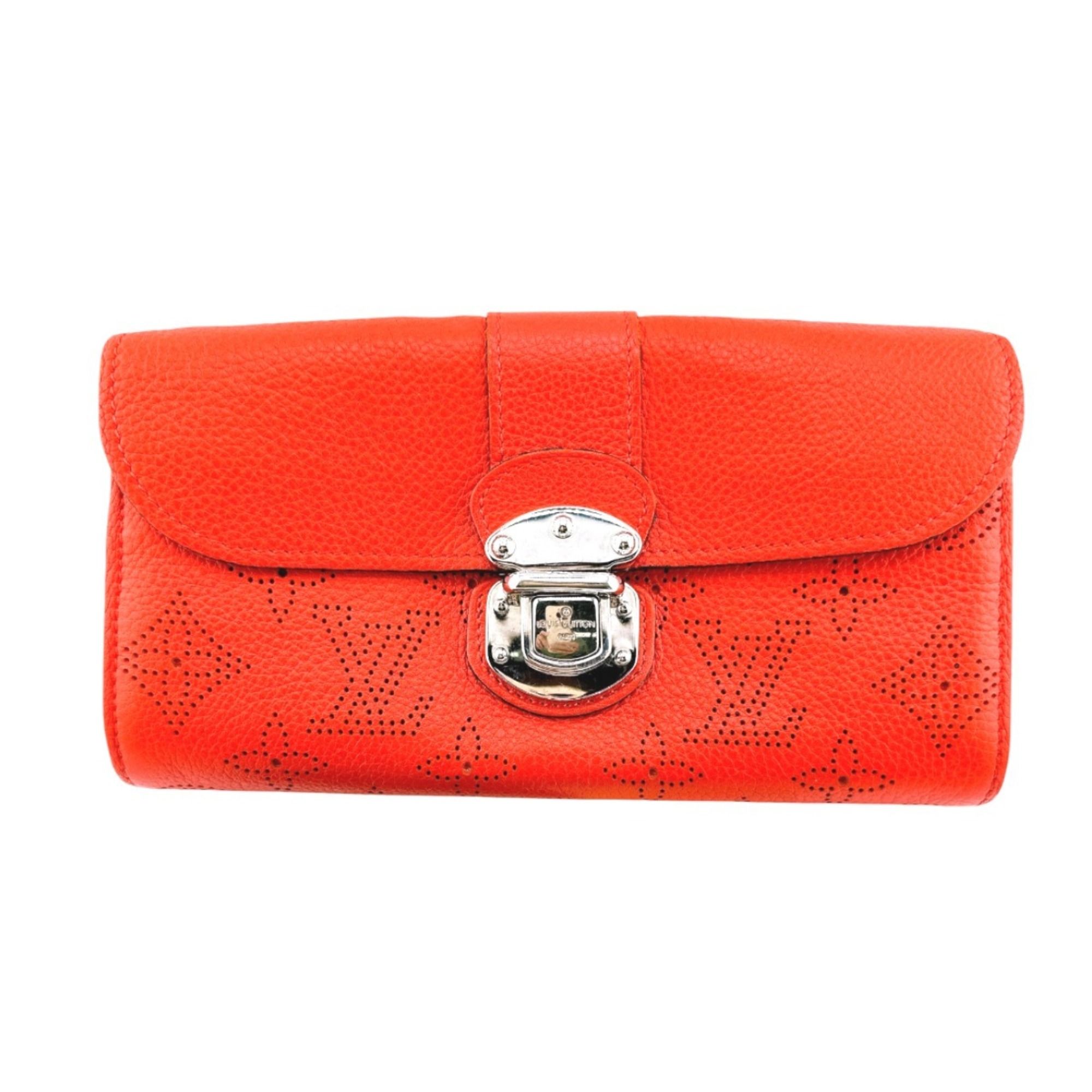 Mahina Leather Long Wallet (Bi-Fold) (Pre-Owned) - Louis Vuitton - Modalova