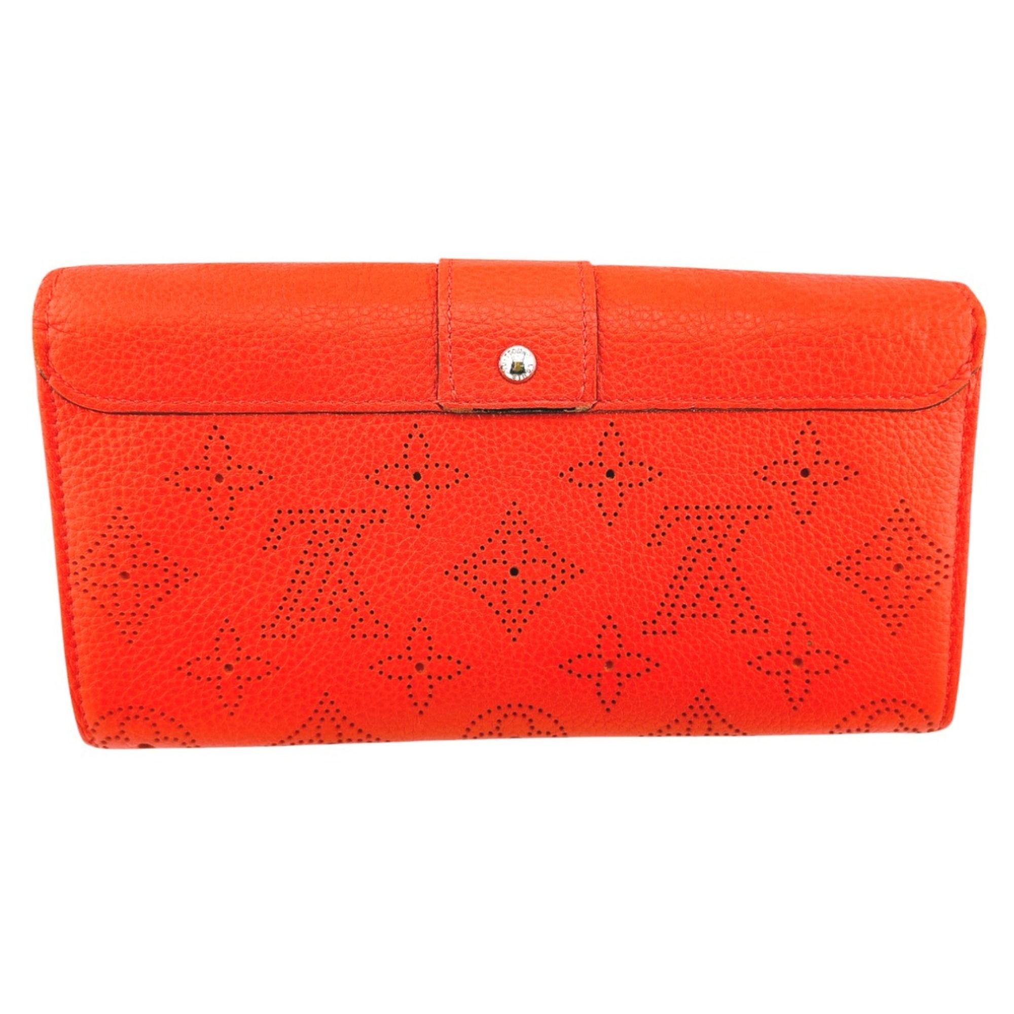 Mahina Leather Long Wallet (Bi-Fold) (Pre-Owned) - Louis Vuitton - Modalova