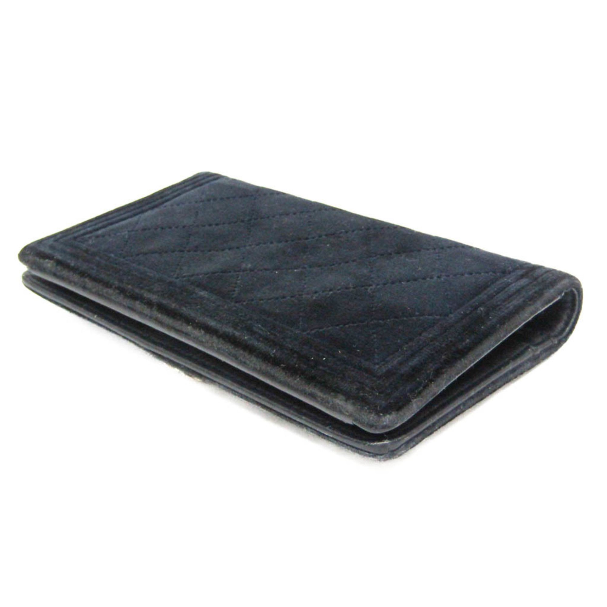 Boy Leather Long Wallet (Bi-Fold) (Pre-Owned) - Chanel - Modalova
