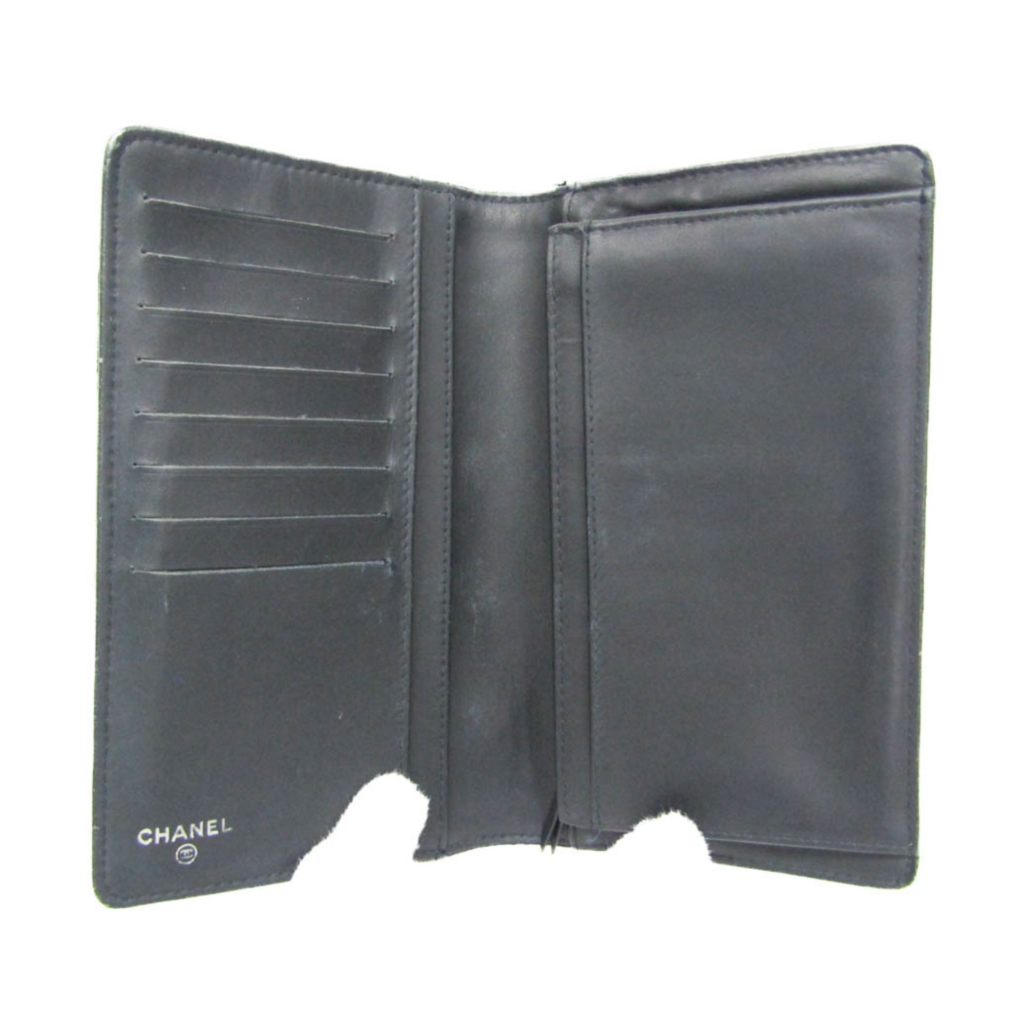 Boy Leather Long Wallet (Bi-Fold) (Pre-Owned) - Chanel - Modalova