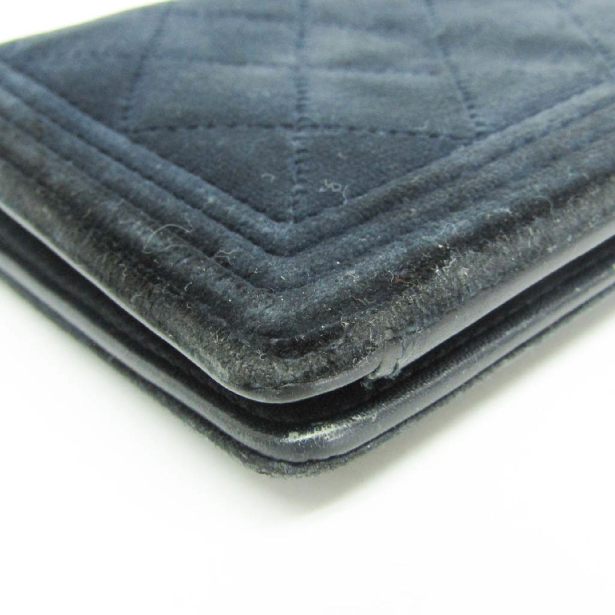 Boy Leather Long Wallet (Bi-Fold) (Pre-Owned) - Chanel - Modalova