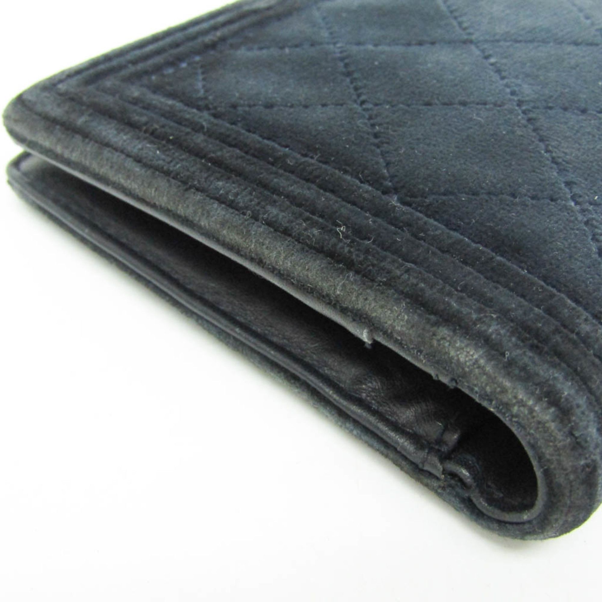 Boy Leather Long Wallet (Bi-Fold) (Pre-Owned) - Chanel - Modalova