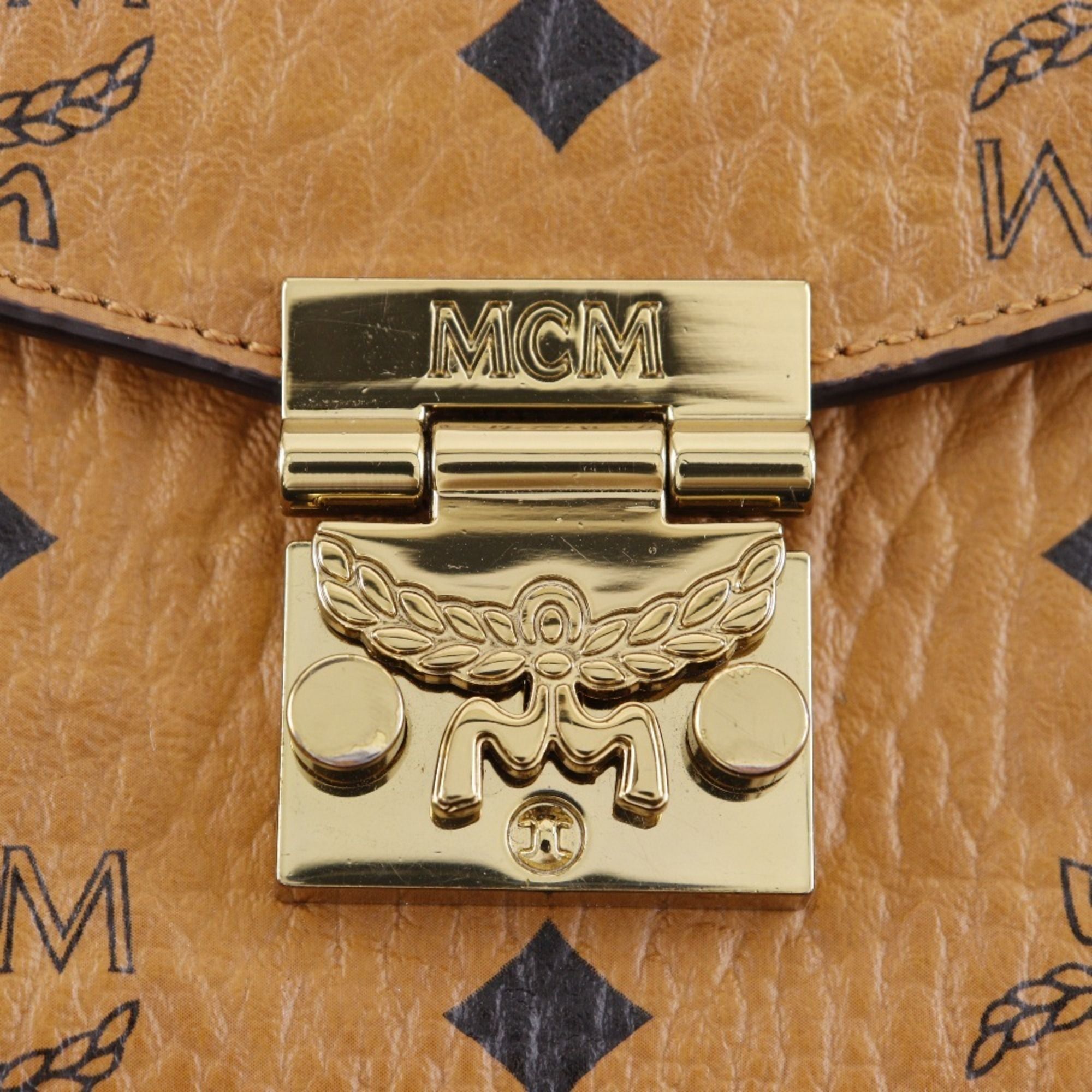 Pvc Leather Shoulder Bag (Pre-Owned) - MCM - Modalova