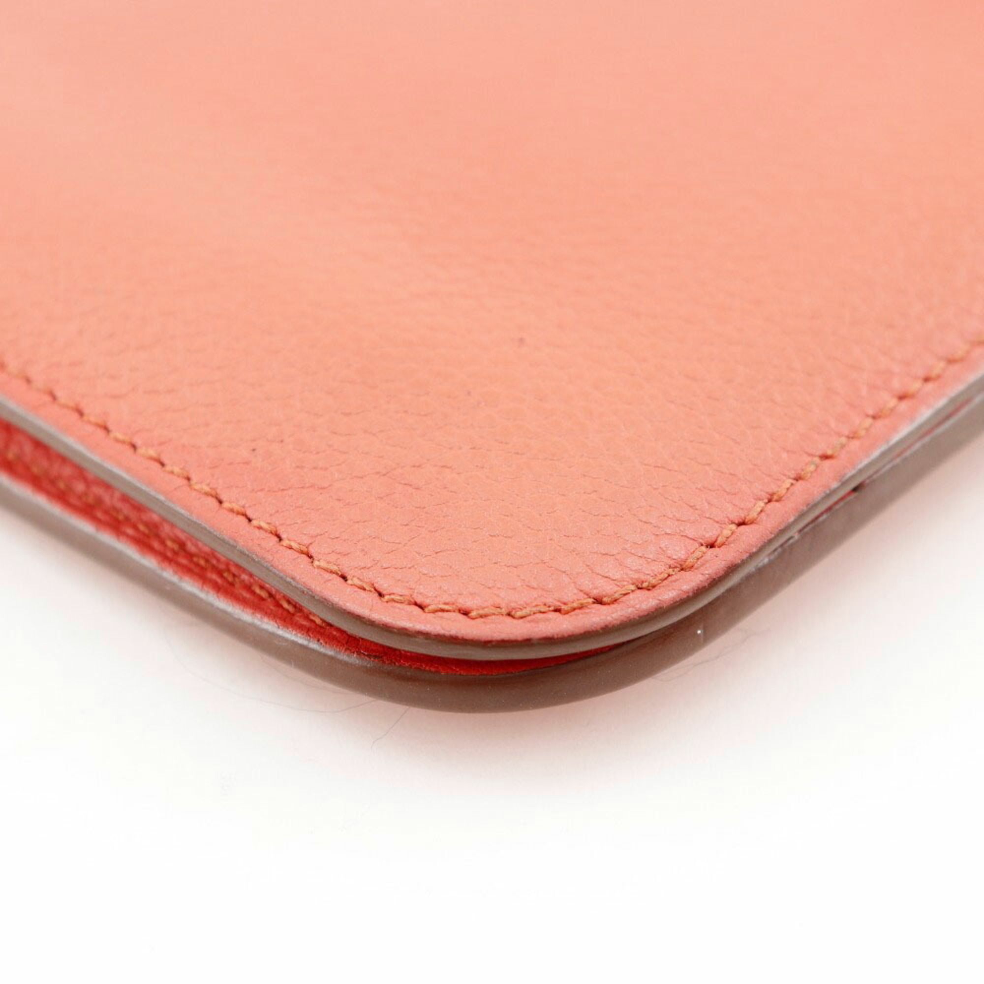 Chevre Leather Long Wallet (Bi-Fold) (Pre-Owned) - Hermes - Modalova