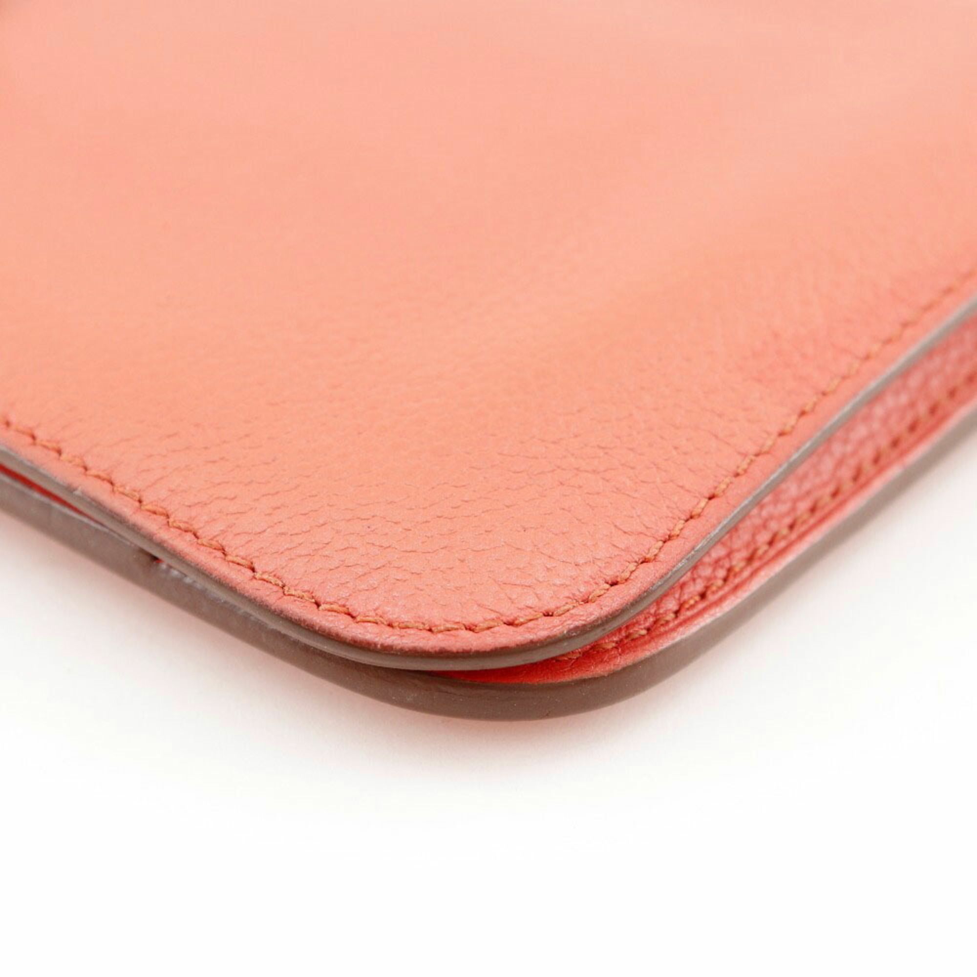 Chevre Leather Long Wallet (Bi-Fold) (Pre-Owned) - Hermes - Modalova