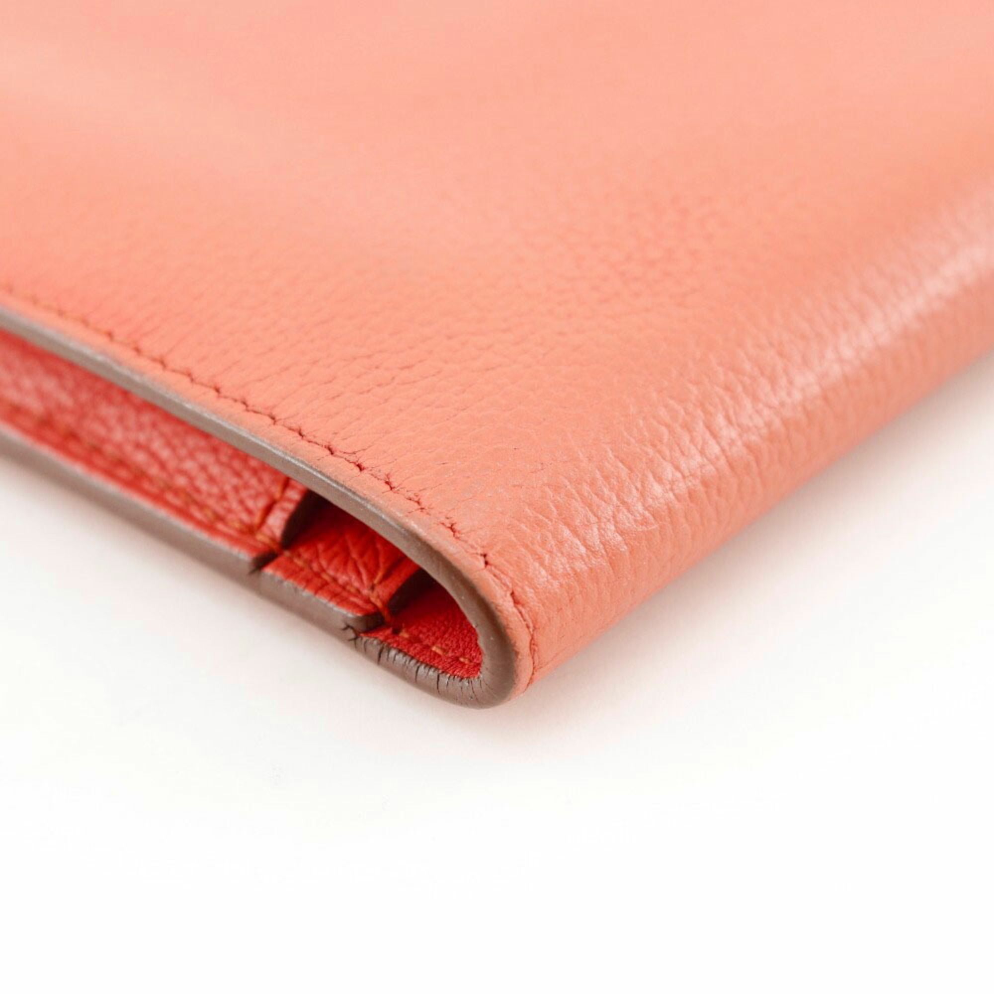 Chevre Leather Long Wallet (Bi-Fold) (Pre-Owned) - Hermes - Modalova
