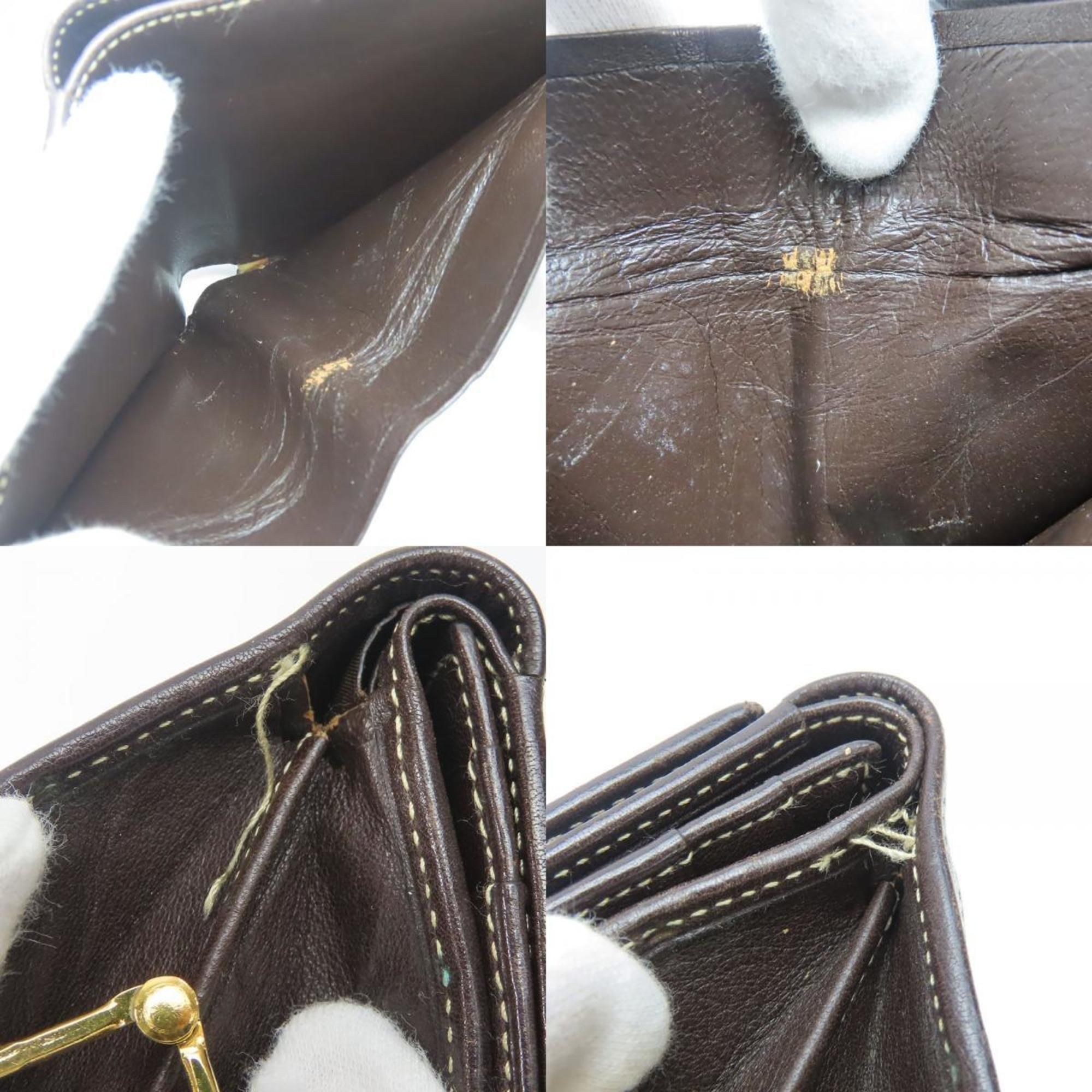 Suede Leather Wallet (Tri-Fold) (Pre-Owned) - Loewe - Modalova