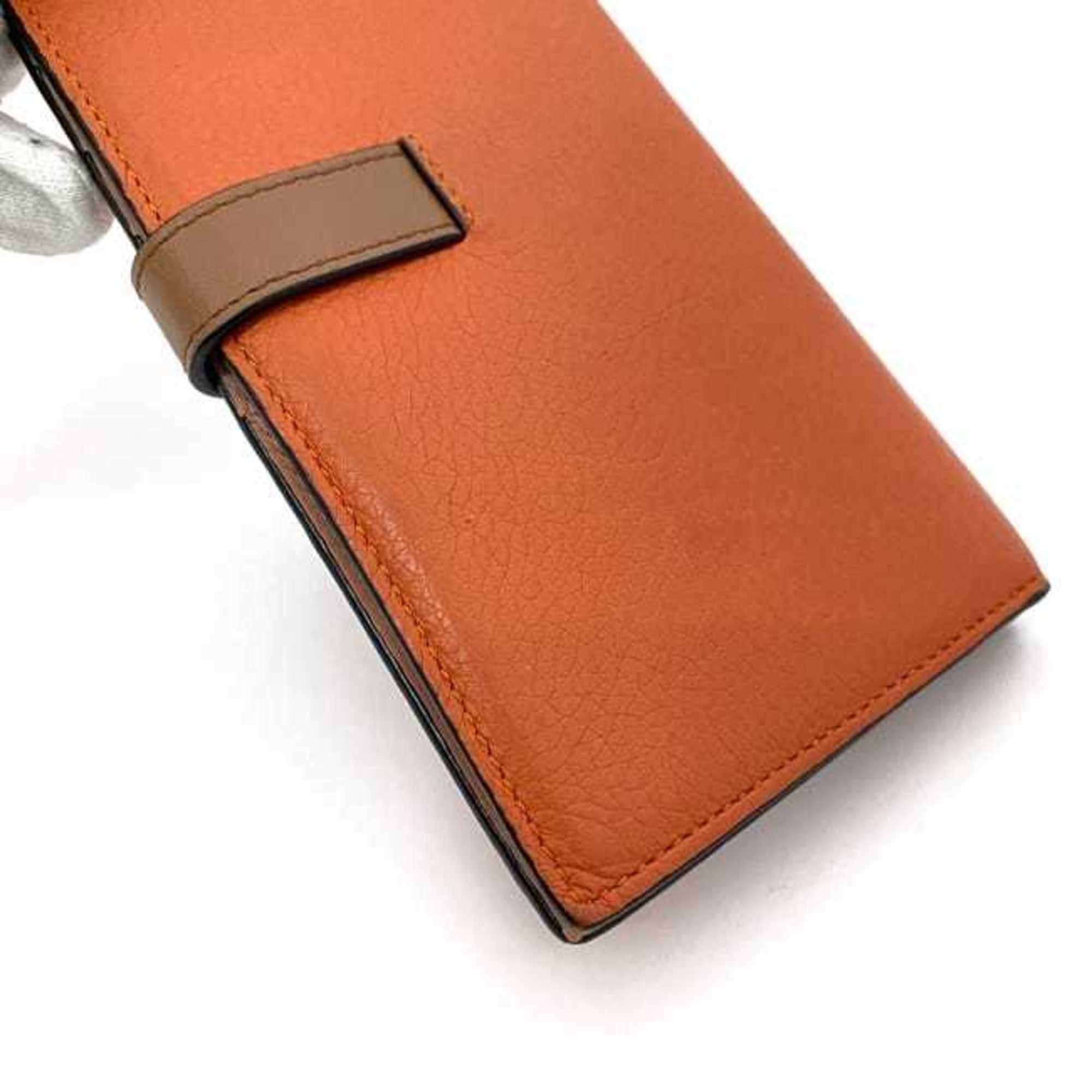 Leather Long Wallet (Bi-Fold) (Pre-Owned) - Loewe - Modalova