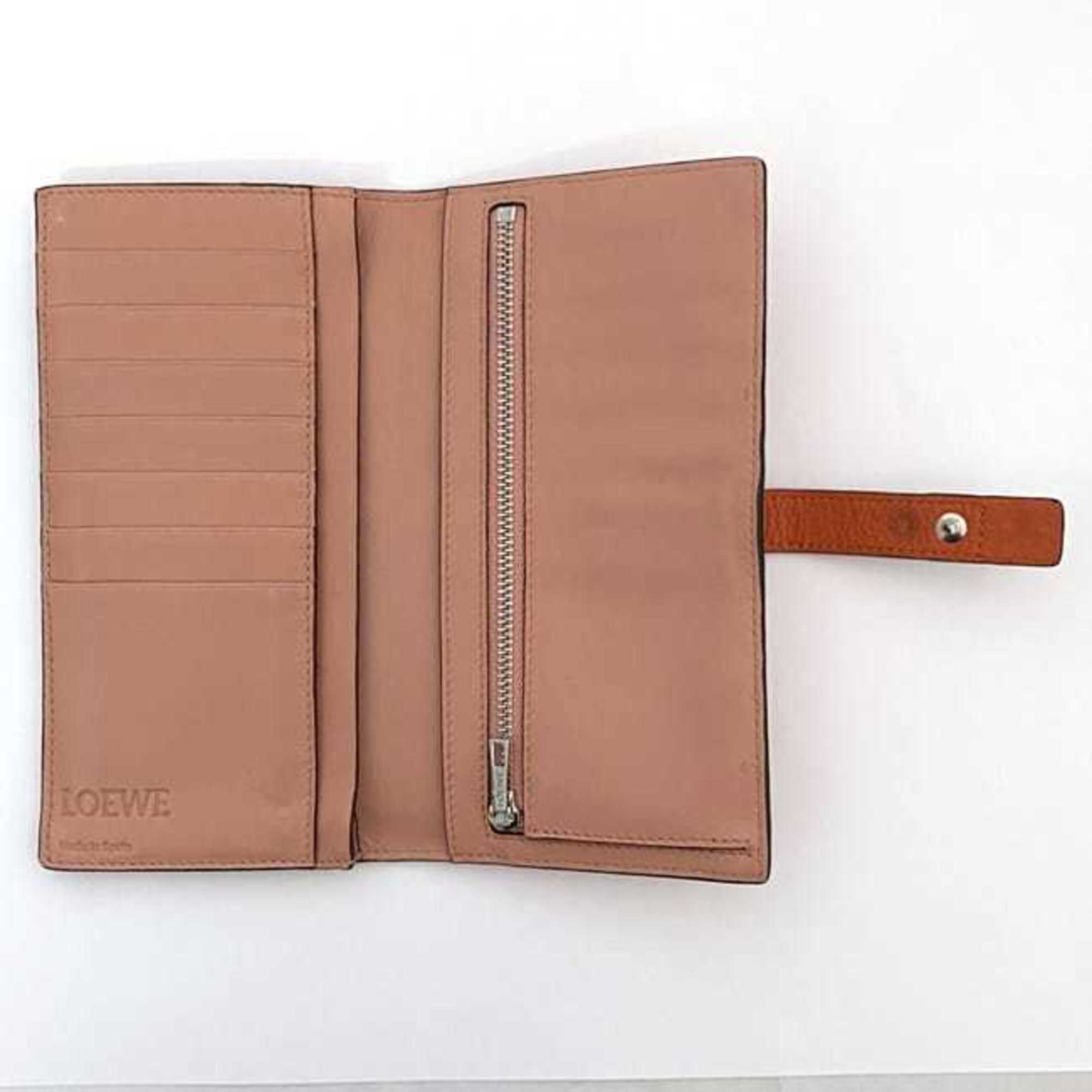 Leather Long Wallet (Bi-Fold) (Pre-Owned) - Loewe - Modalova