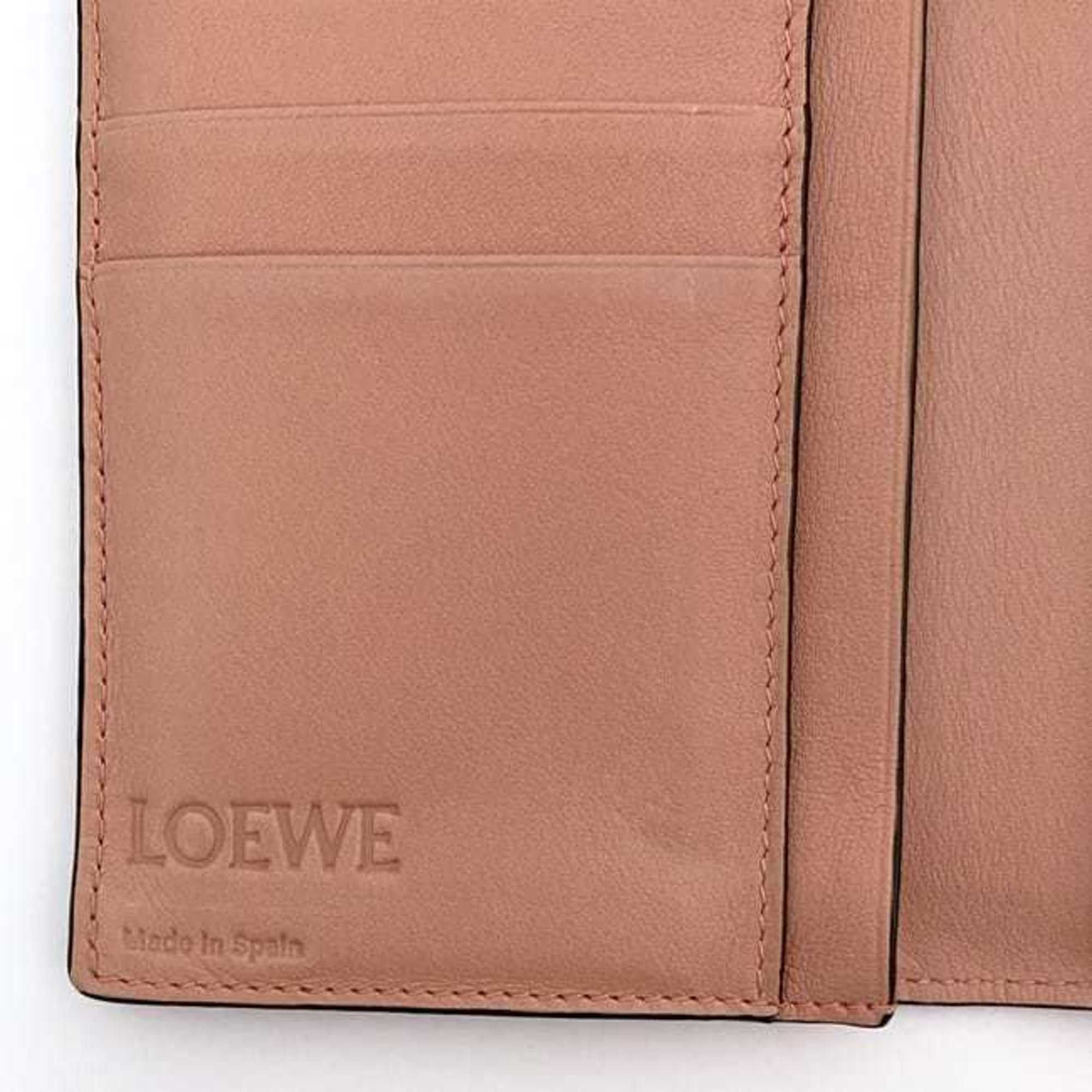 Leather Long Wallet (Bi-Fold) (Pre-Owned) - Loewe - Modalova