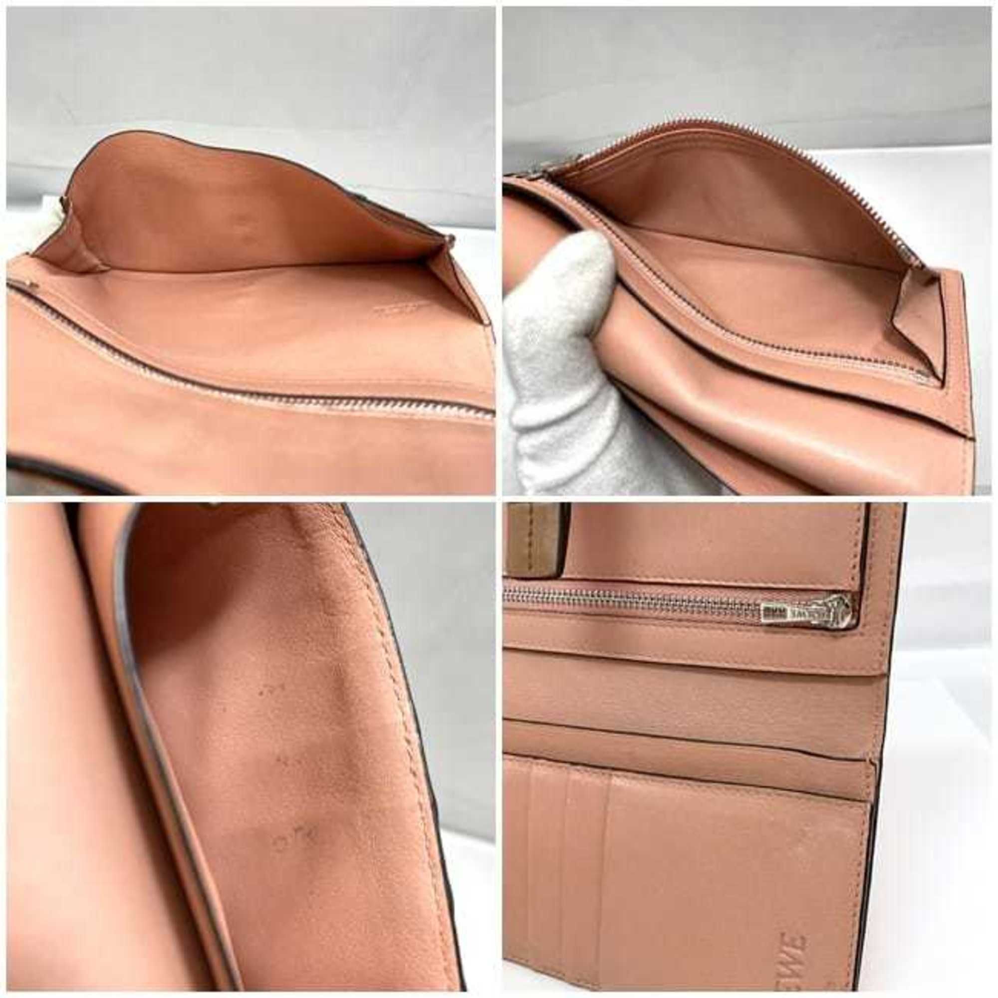 Leather Long Wallet (Bi-Fold) (Pre-Owned) - Loewe - Modalova