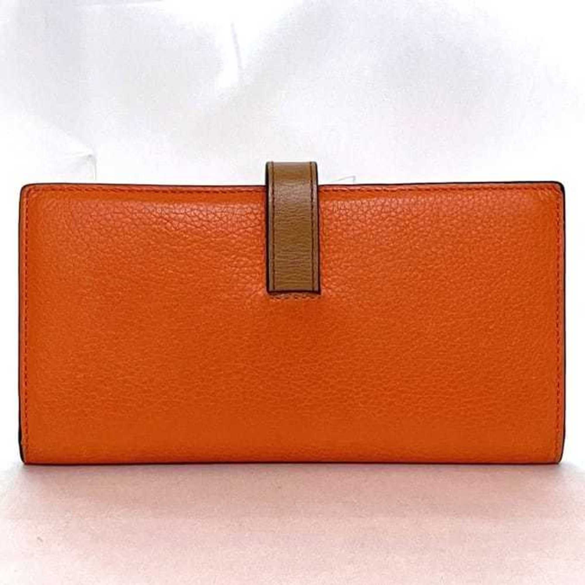 Leather Long Wallet (Bi-Fold) (Pre-Owned) - Loewe - Modalova
