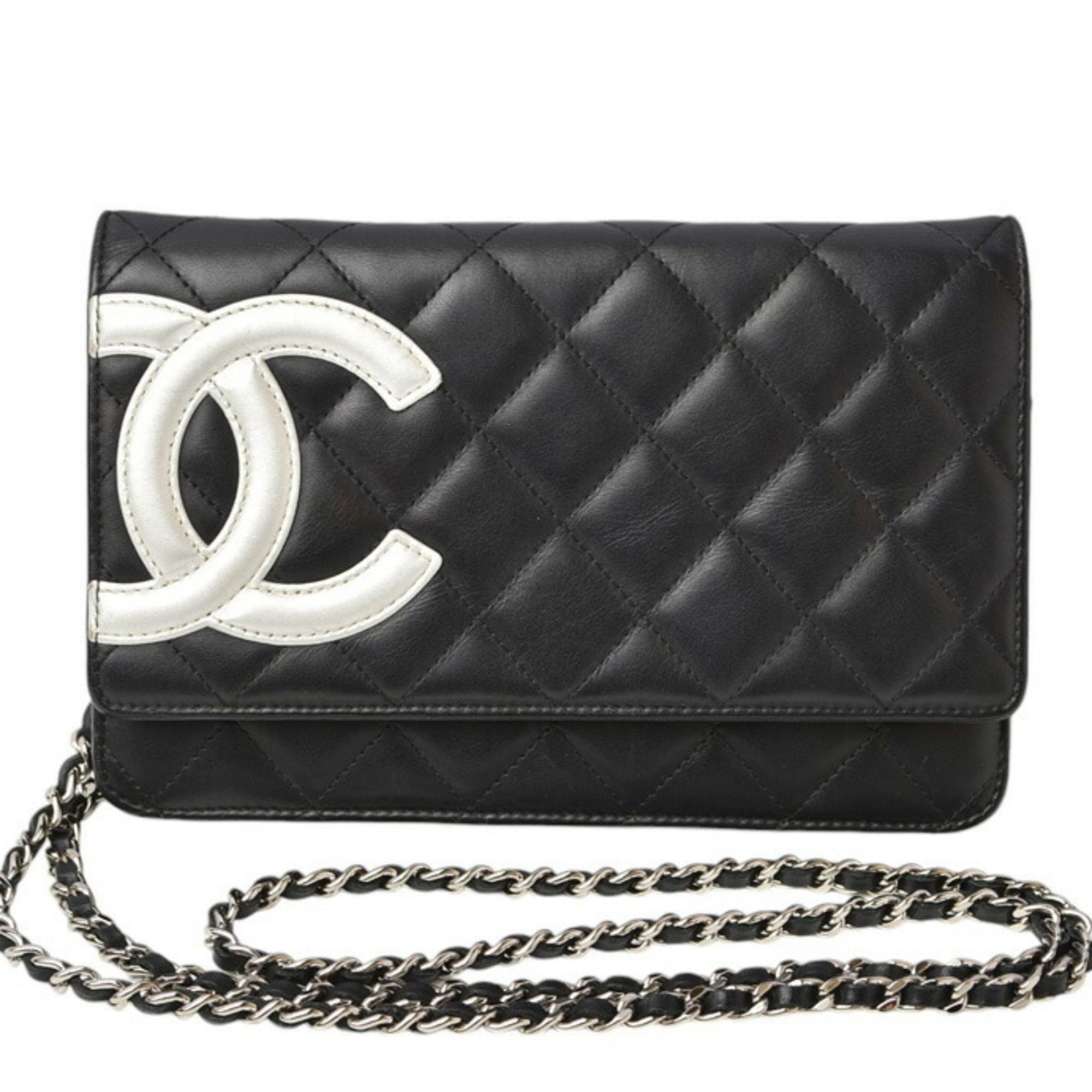 Leather Chain/Shoulder Wallet (Pre-Owned) - Chanel - Modalova