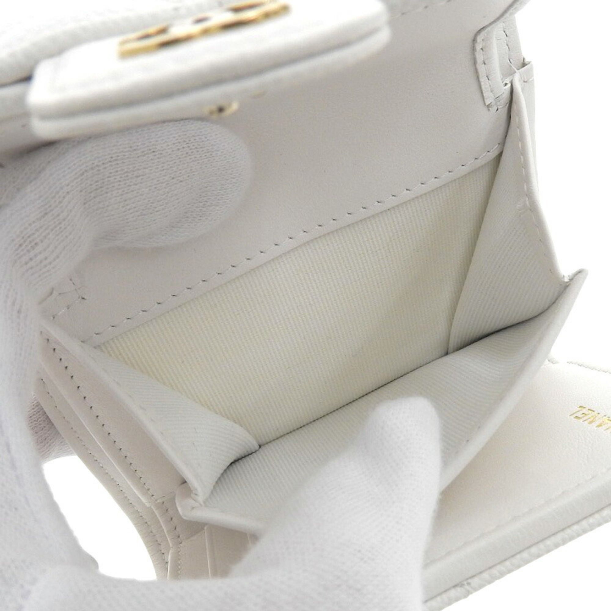 Grained Calfskin Wallet (Tri-Fold) (Pre-Owned) - Chanel - Modalova