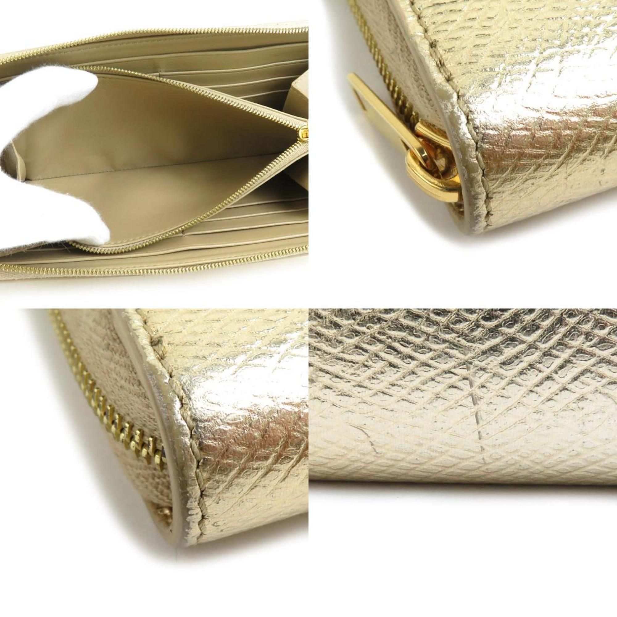 Leather Long Wallet (Bi-Fold) (Pre-Owned) - Celine - Modalova