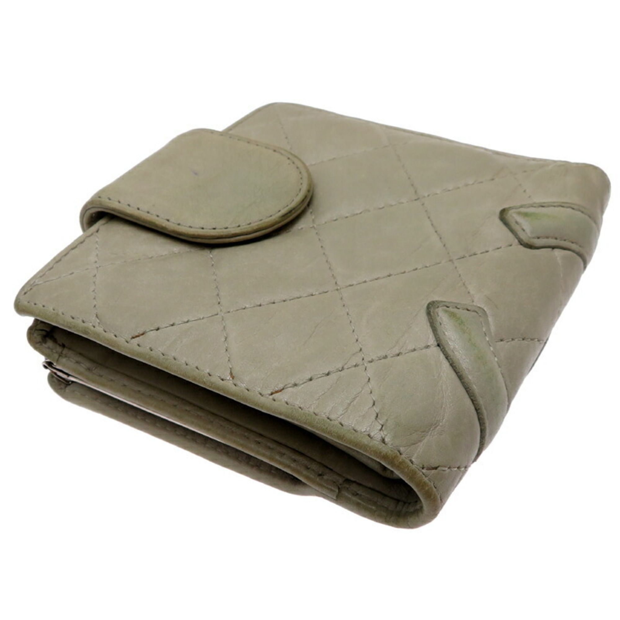 Leather Wallet (Bi-Fold) (Pre-Owned) - Chanel - Modalova