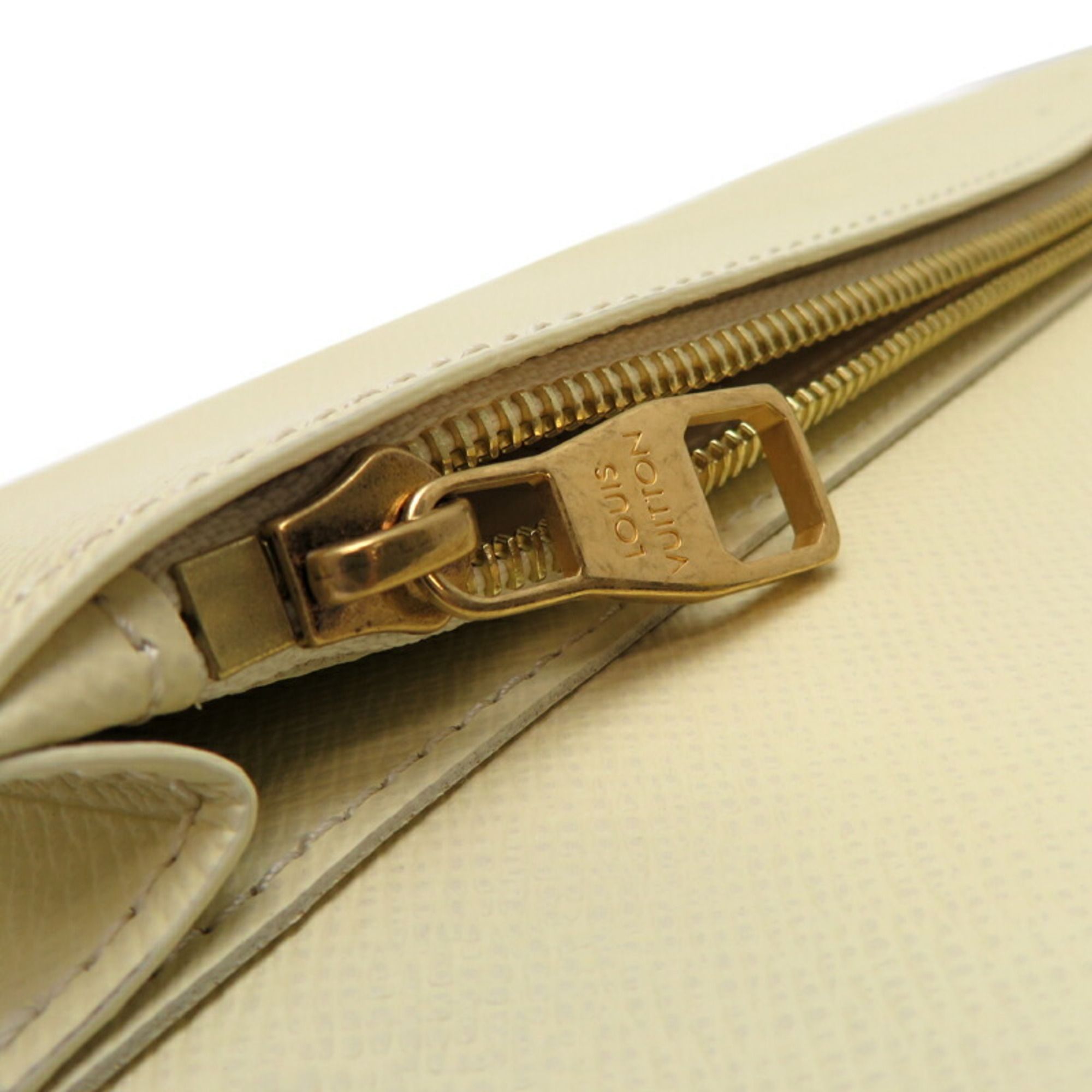 Monogram Leather Long Wallet (Bi-Fold) (Pre-Owned) - Louis Vuitton - Modalova