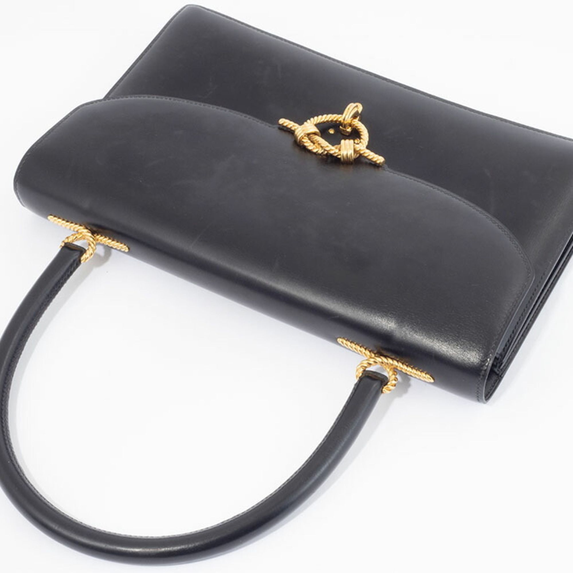 Box Calf Leather Handbag (Pre-Owned) - Hermes - Modalova