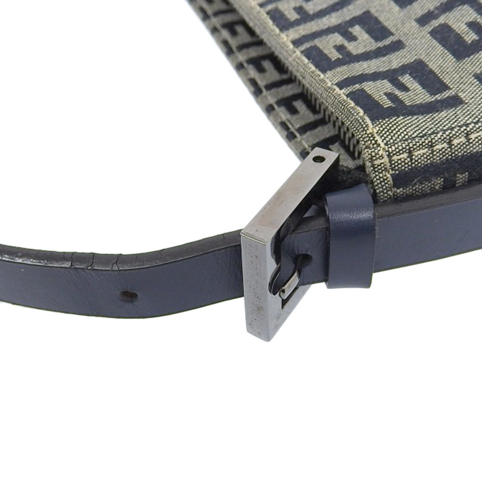 Canvas Leather Pouch (Pre-Owned) - Fendi - Modalova