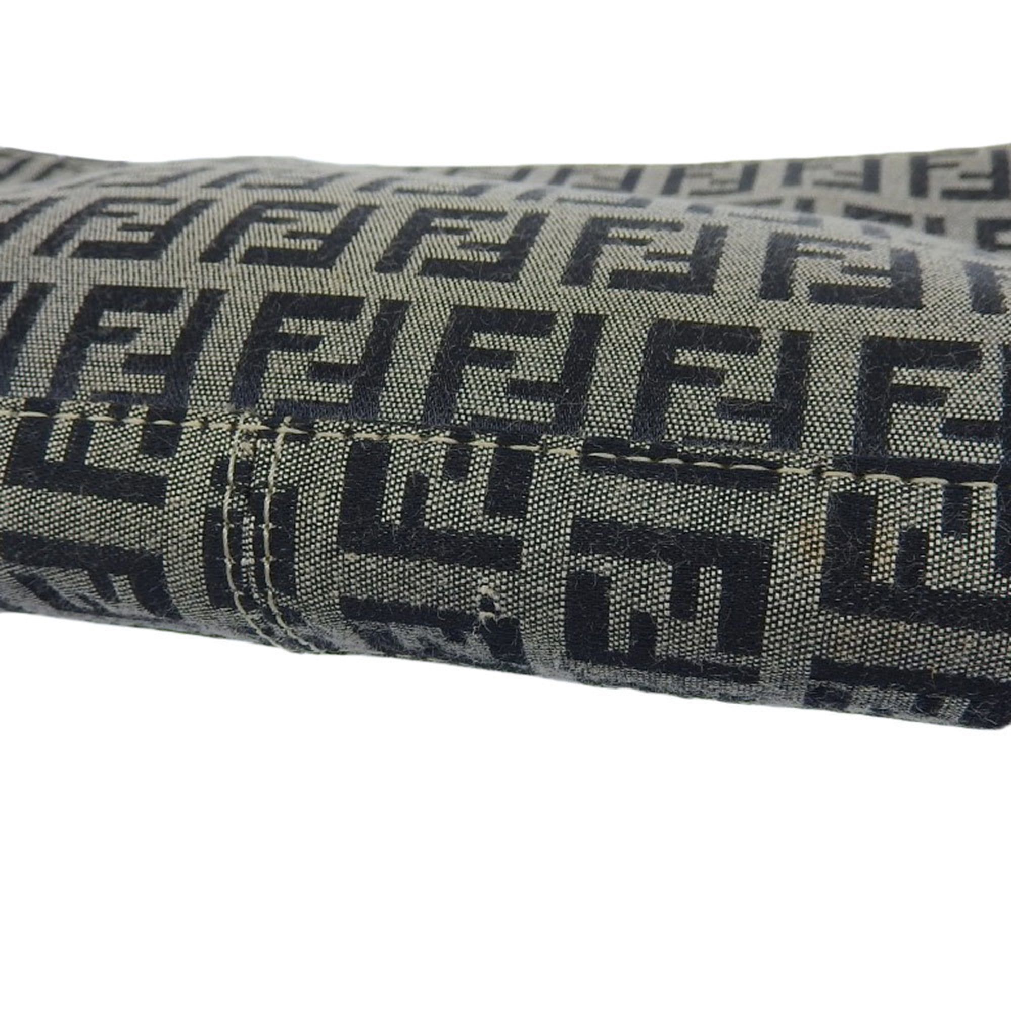 Canvas Leather Pouch (Pre-Owned) - Fendi - Modalova