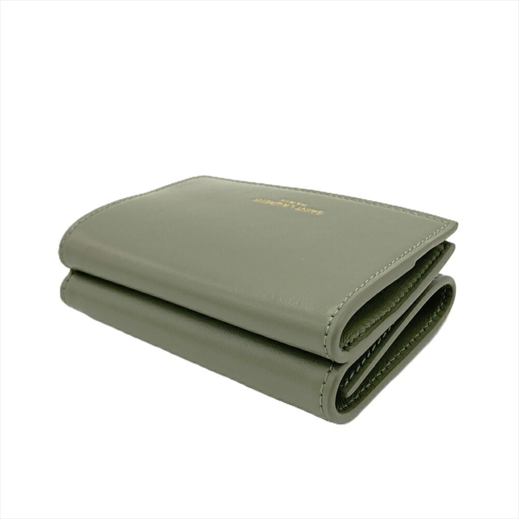 Leather Wallet (Tri-Fold) (Pre-Owned) - Saint Laurent - Modalova