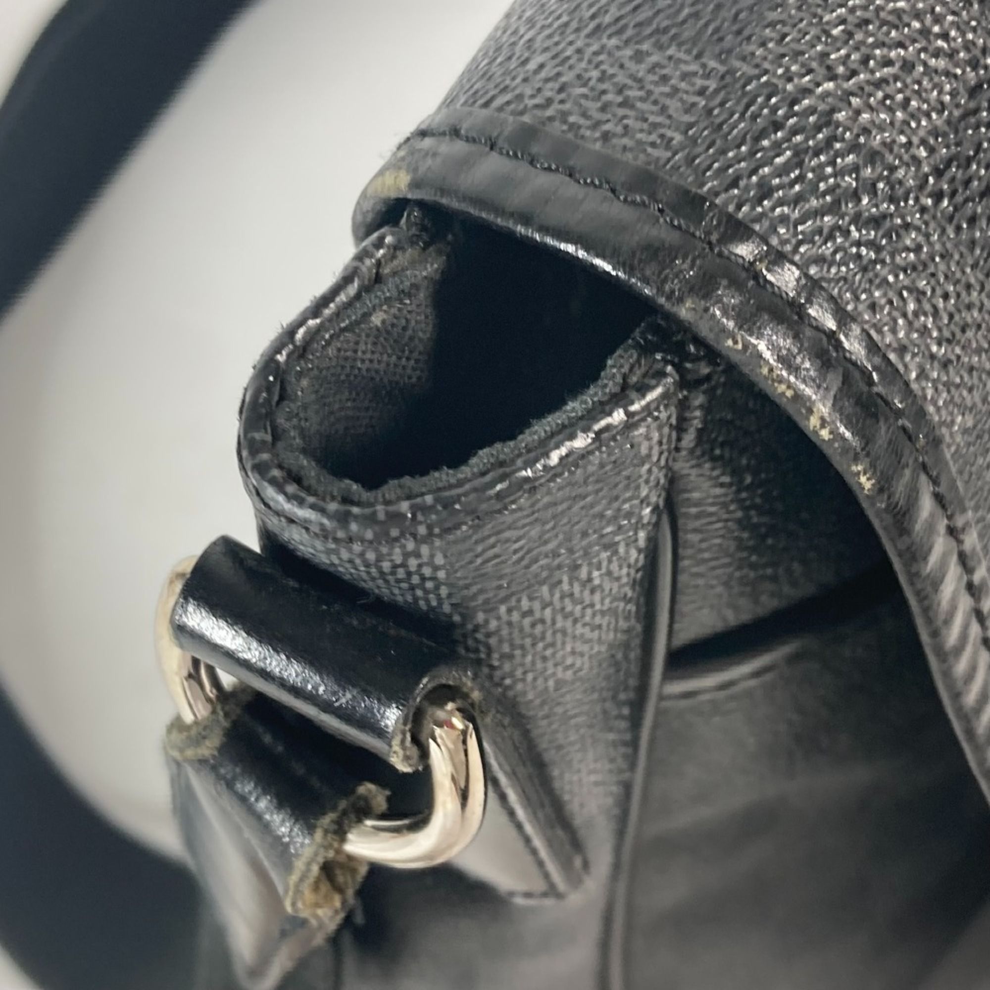 Damier Graphite Messenger Bag Shoulder Bag (Pre-Owned) - Louis Vuitton - Modalova