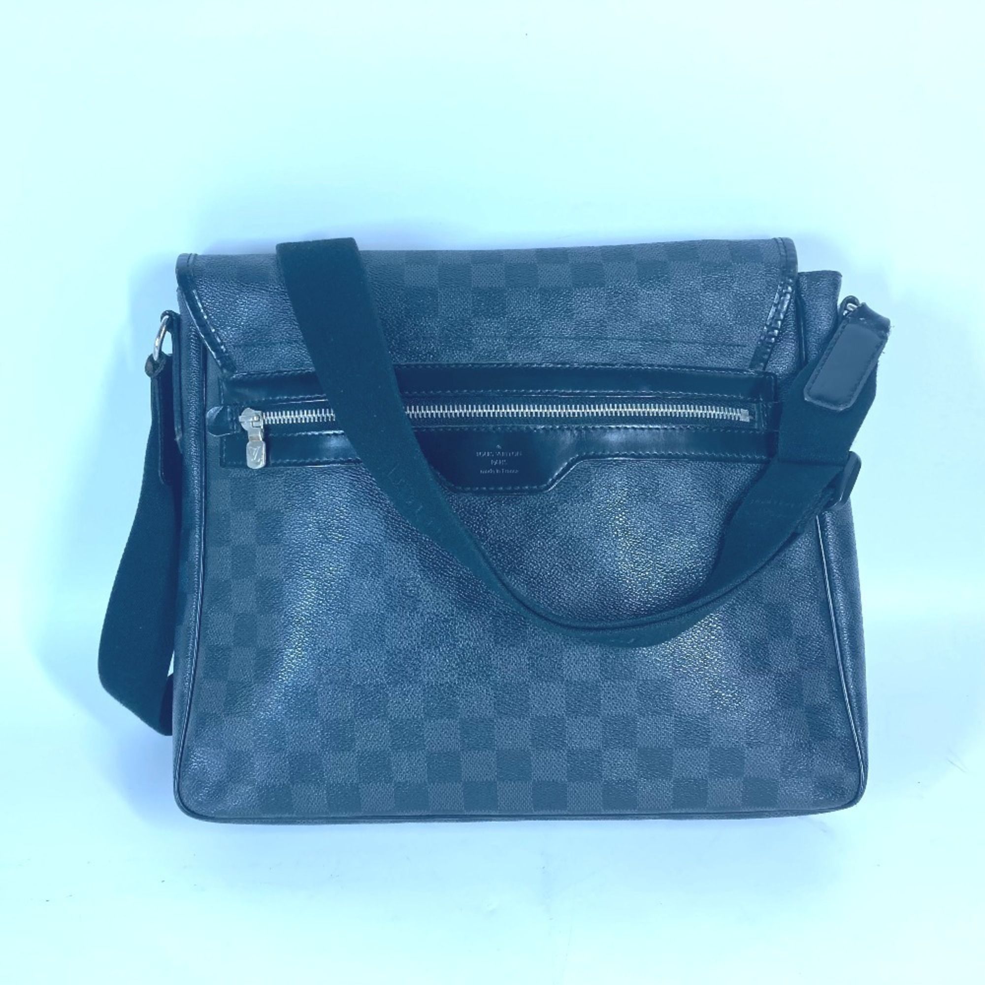 Damier Graphite Messenger Bag Shoulder Bag (Pre-Owned) - Louis Vuitton - Modalova