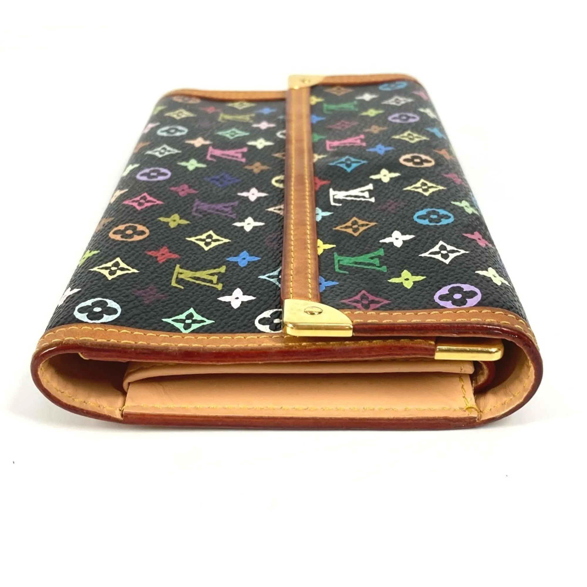 Monogram Multicolore Long Wallet (Tri-Fold) (Pre-Owned) - Louis Vuitton - Modalova
