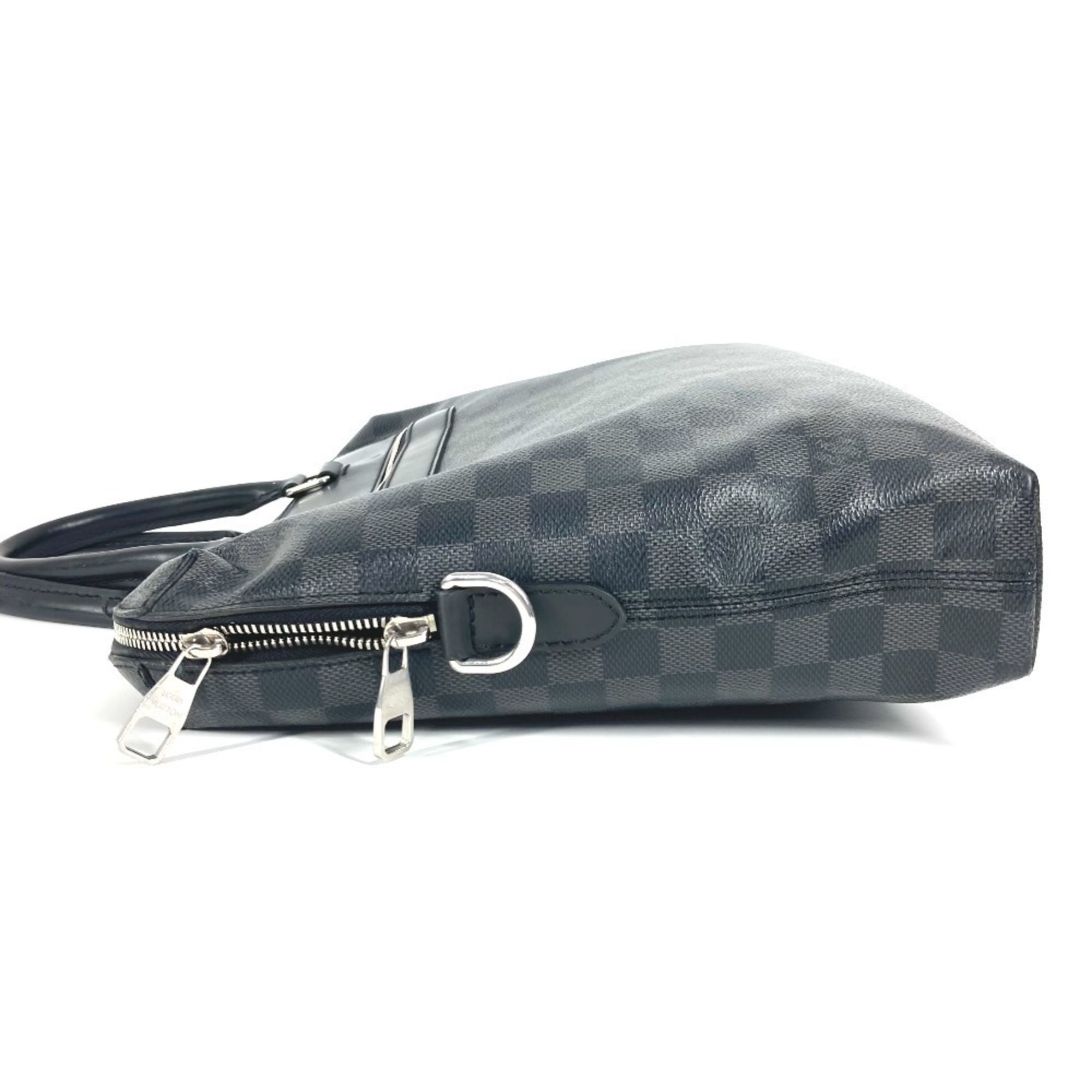 Damier Graphite Briefcase Shoulder Bag (Pre-Owned) - Louis Vuitton - Modalova